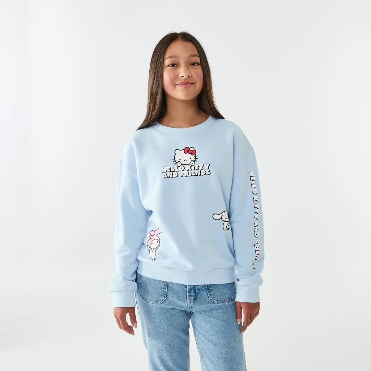 1 Hello Kitty and Friends License Crew Neck Sweatshirt Hellokitty, 1 of 10