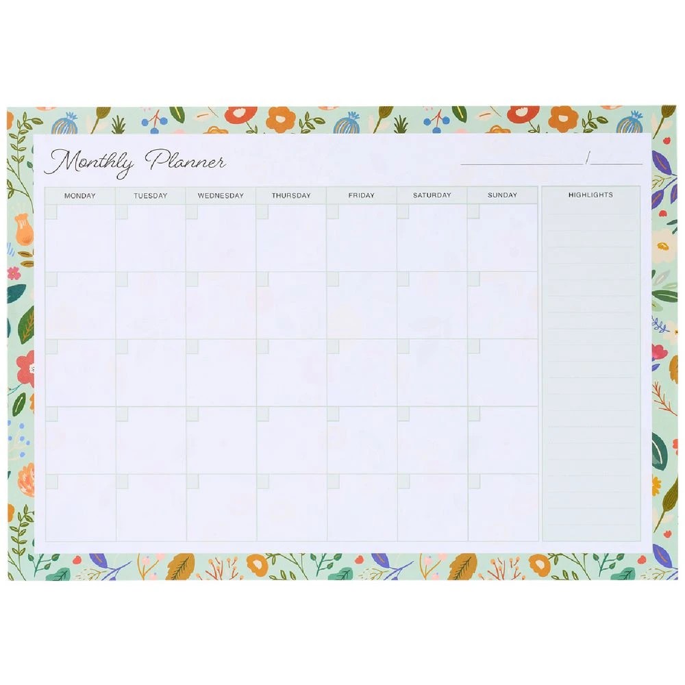 2 Otto A3 Monthly Planner Pad 15 Sheets Fashion, 2 of 2