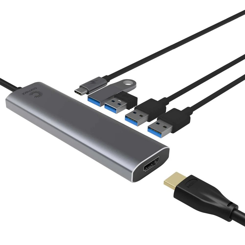 4 Comsol USB-C to 4K HDMI Multiport Adaptor, 4 of 5