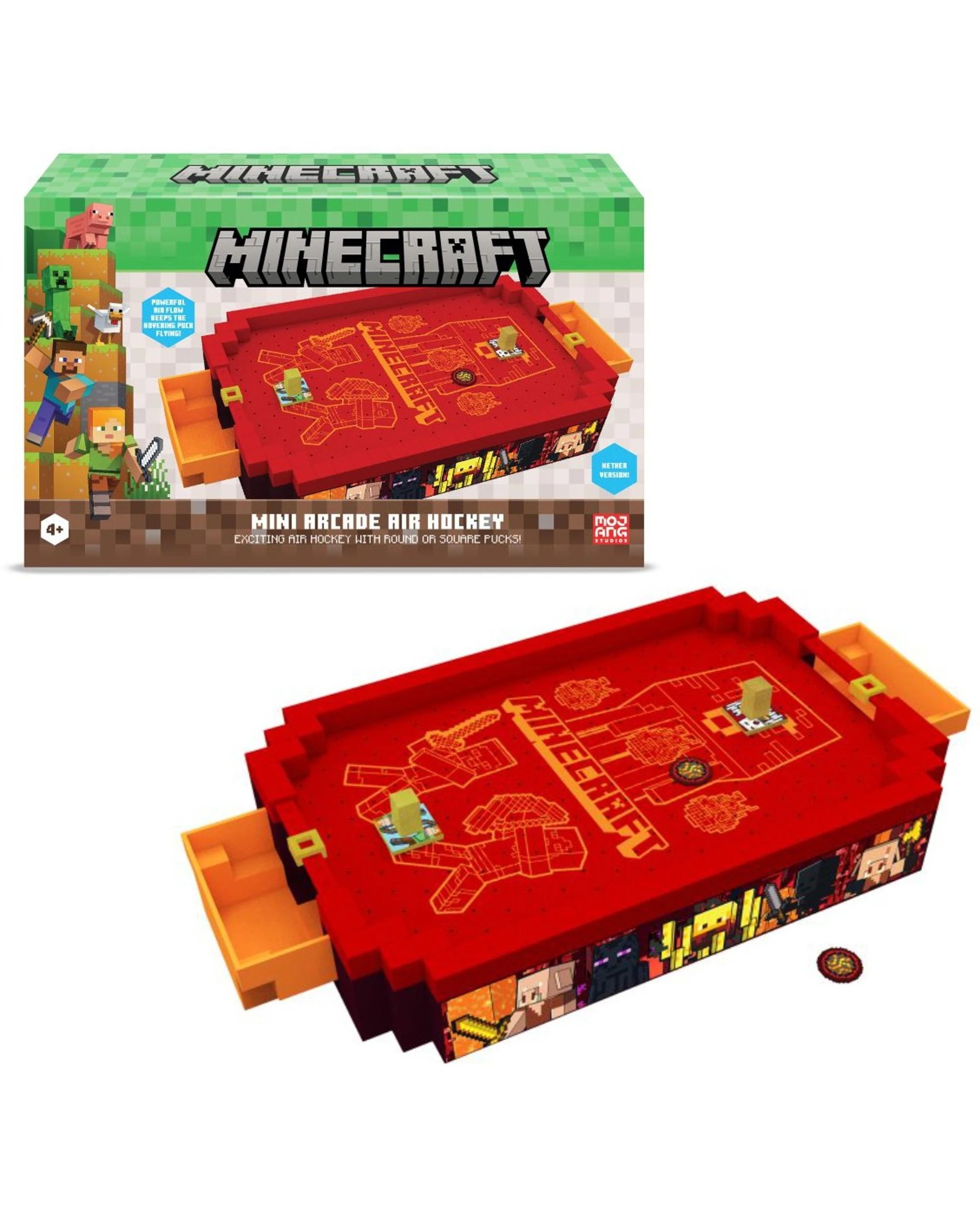 1 Minecraft Nether Mini Arcade Air Hockey, 1 of 3