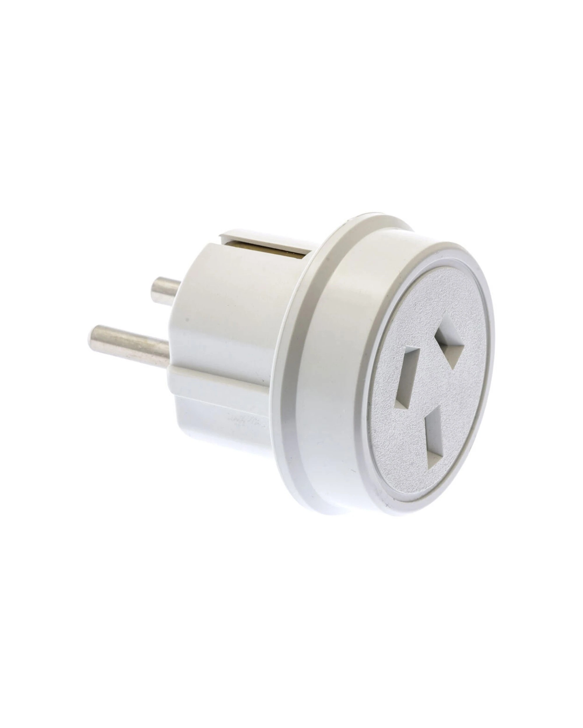 1 Moki Travel Adaptors AUS/NZ to Europe & Bali Travel Plug Adapter - White, 1 of 1