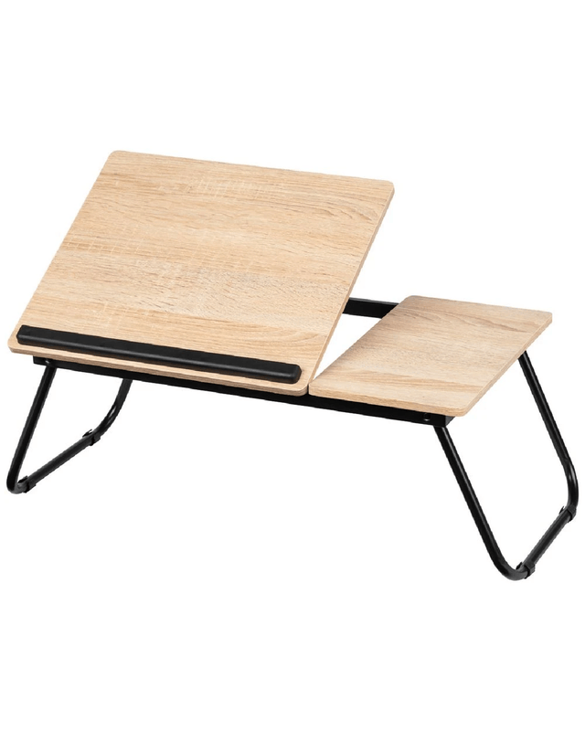 Reading Portable Laptop Table Oak and B