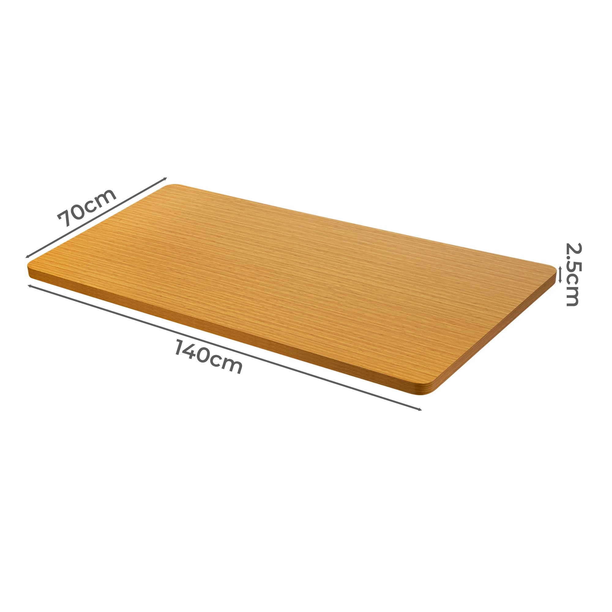 3 Levede Desktop For Motorised Adjustable Desk Electric Sit Stand Table - Natural, 3 of 7