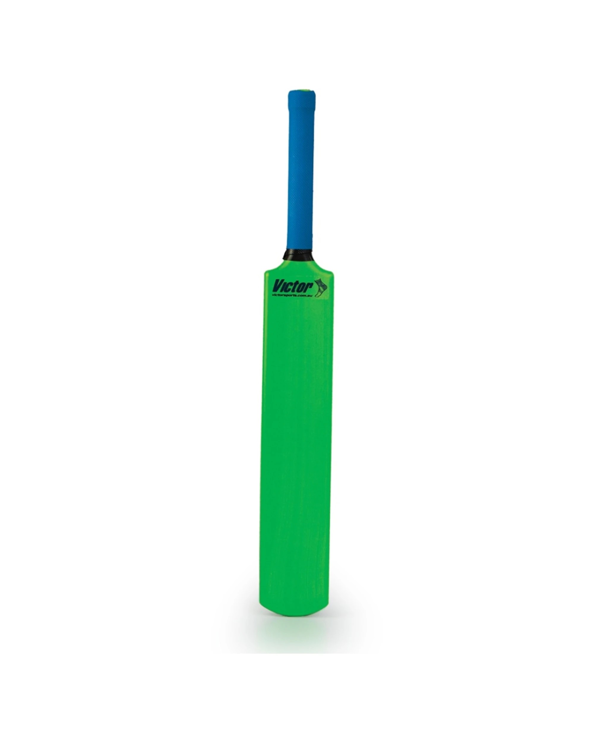 1 Victor Sports Plastic Cricket Bat Rubber Lightweight Size 2 - Green, 1 of 2