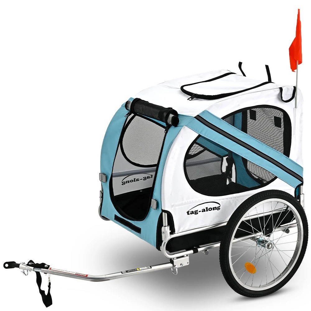 1 Tag-Along Pet & Cargo Bike Trailer - Blue, 1 of 1
