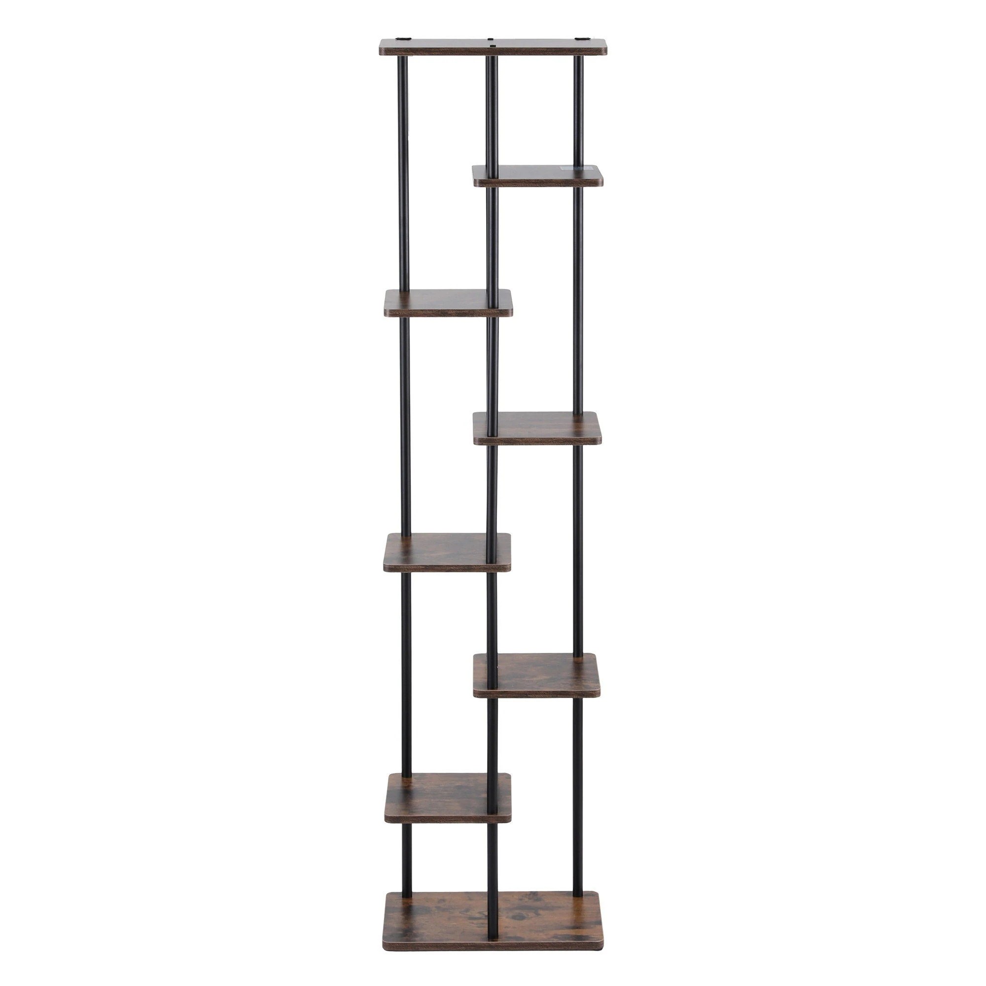 3 Artiss 8 Tiers Plant Stand Metal Flower Pots Shelf Indoor Outdoor Garden Home - Multi, 3 of 8