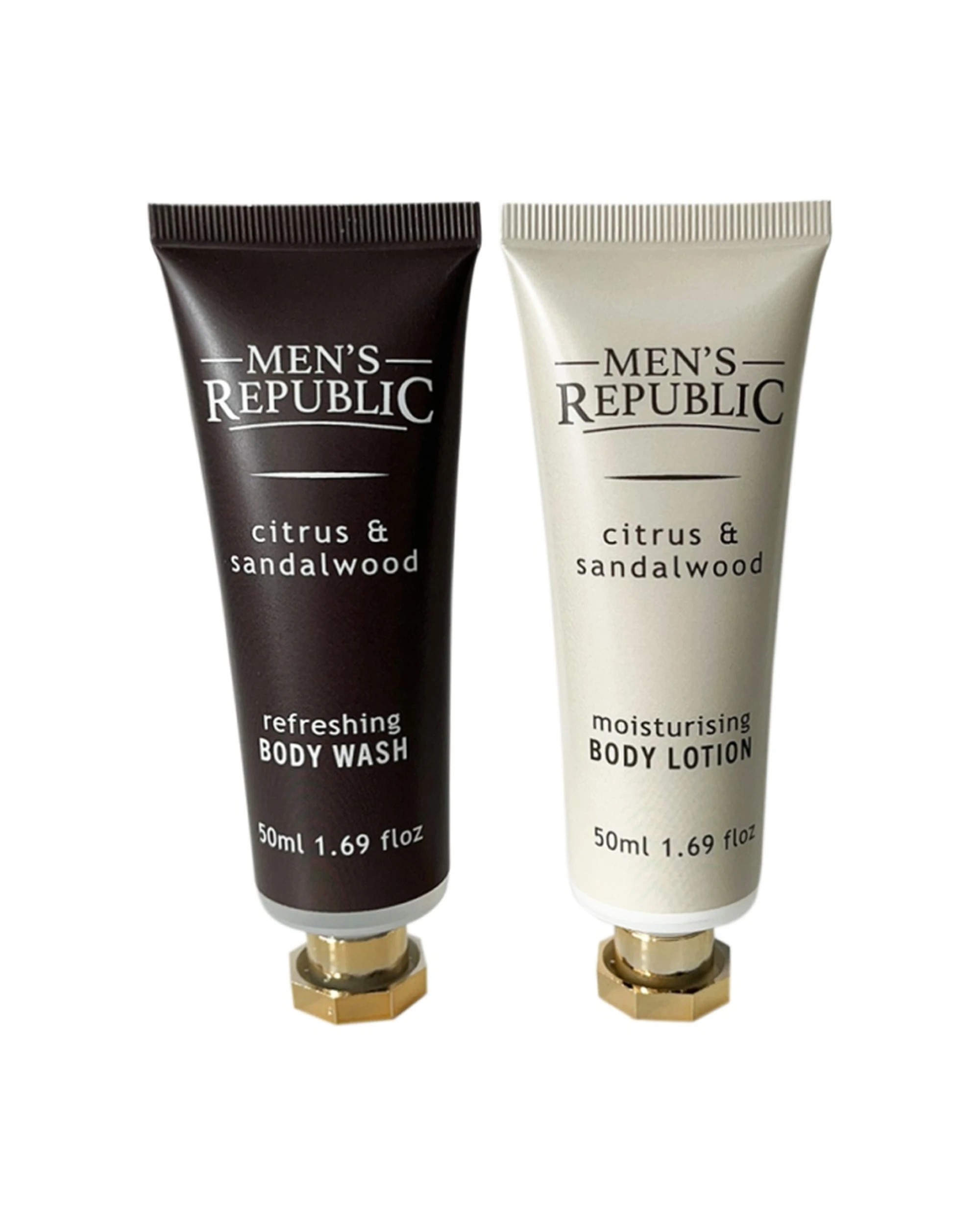 6 Men's Republic 4pc Men's Republic Grooming Set With Mug Body Wash Lotion Shower Loofah Kit - Black, 6 of 7