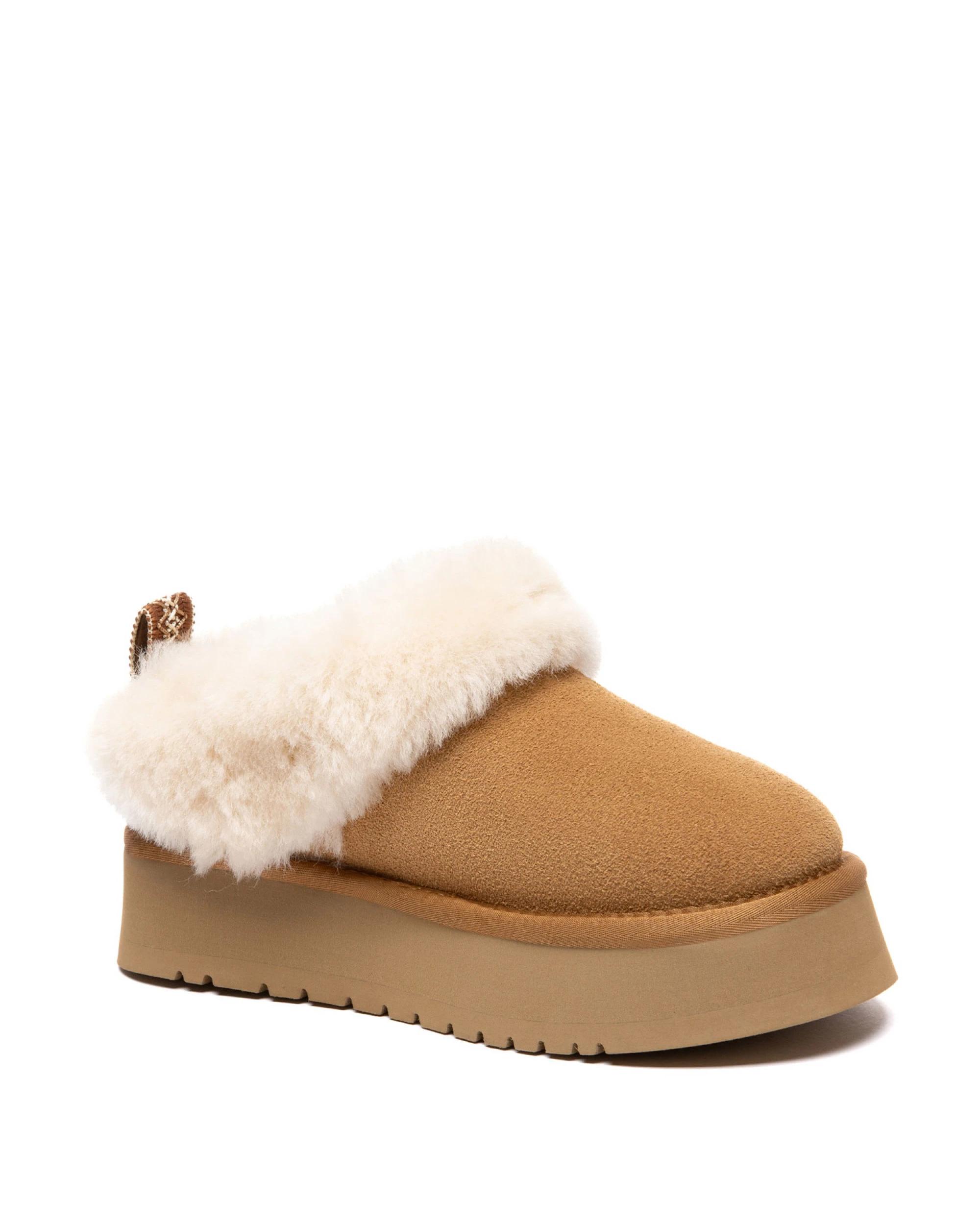 2 Australian Shepherd UGG Womens Glacial Slippers CHESTNUT/BROWN, 2 of 5