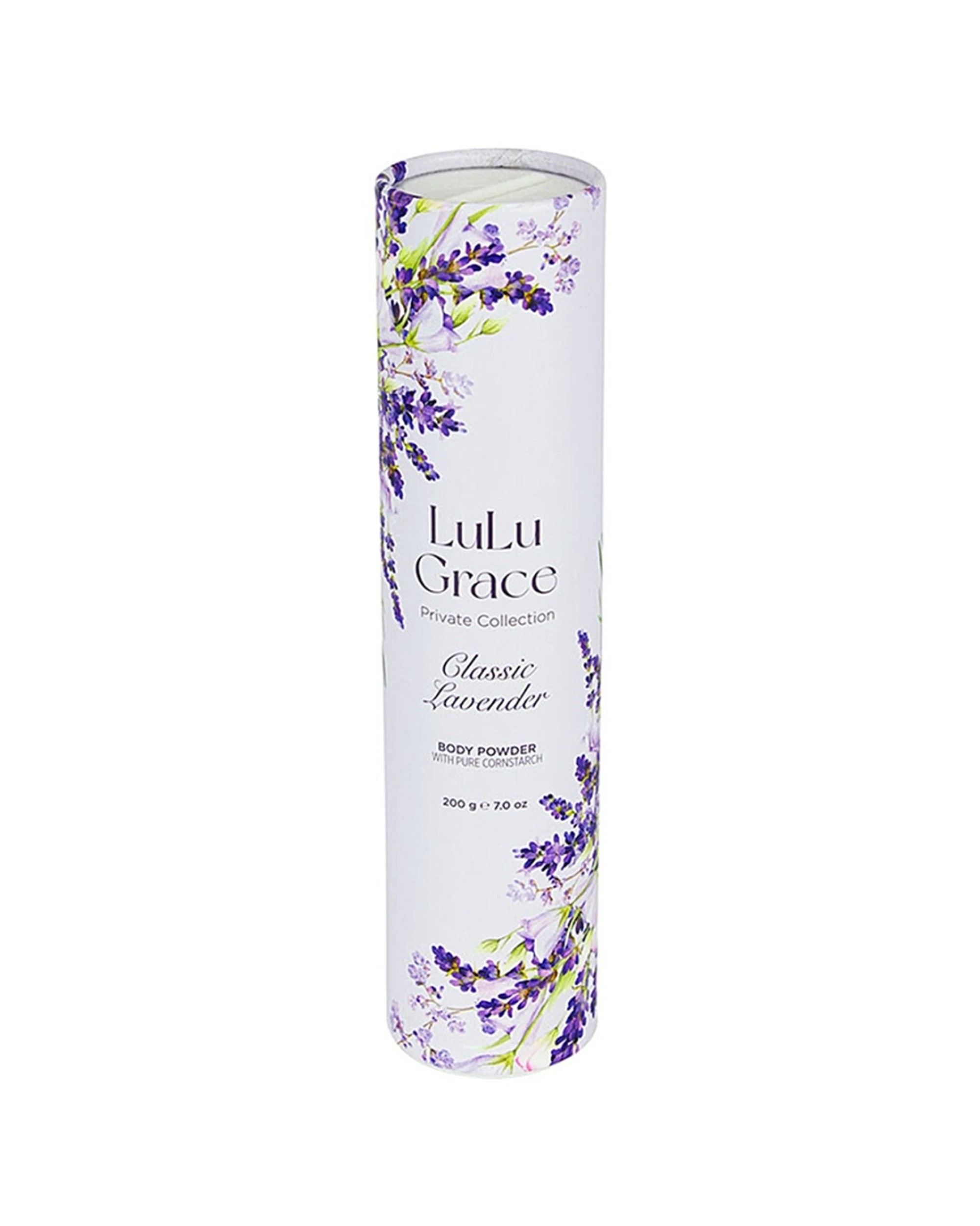 1 Lulu Grace Body Powder Lavender 200g - White, 1 of 1