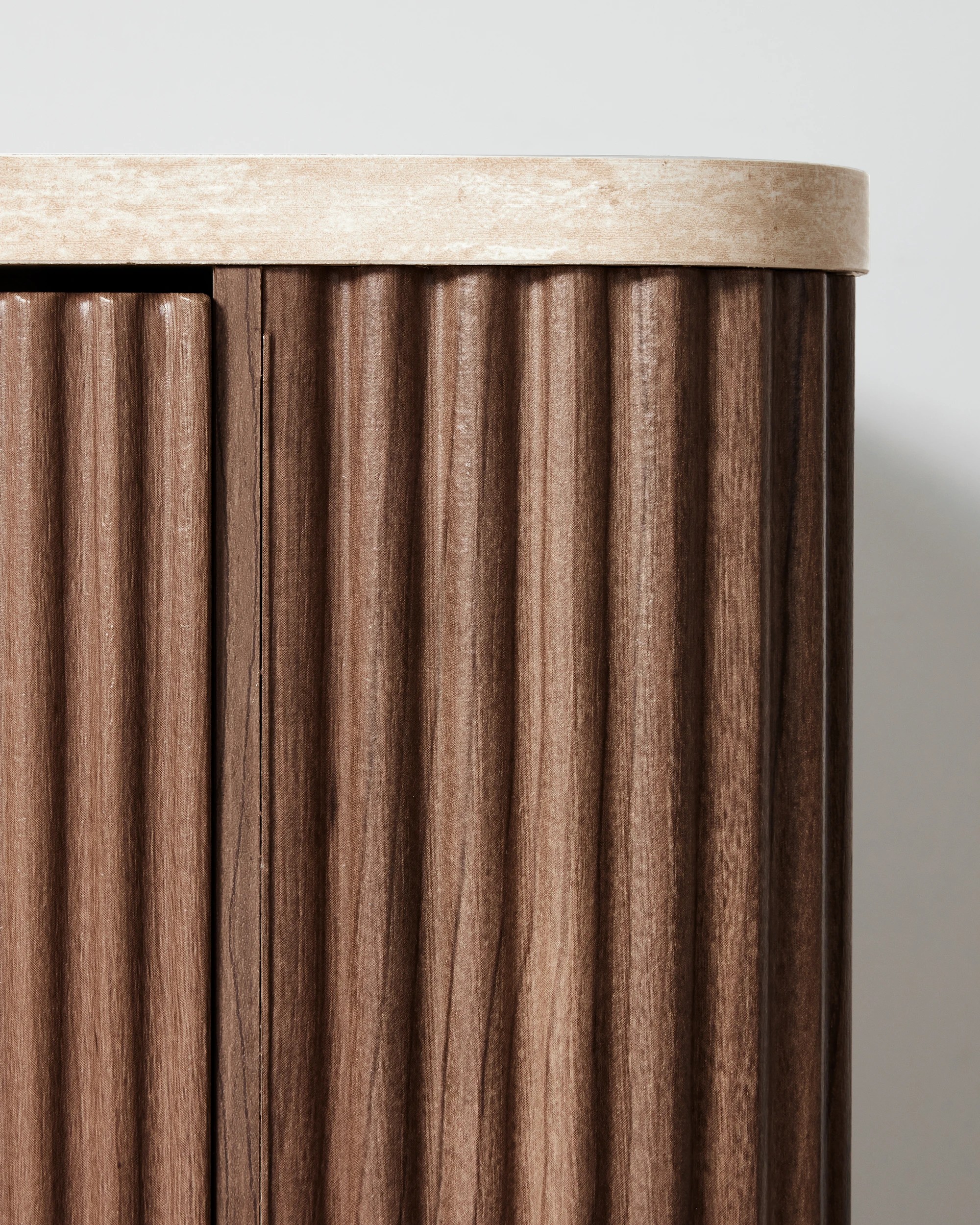 7 Claire 2 Door Cabinet - Walnut, 7 of 8