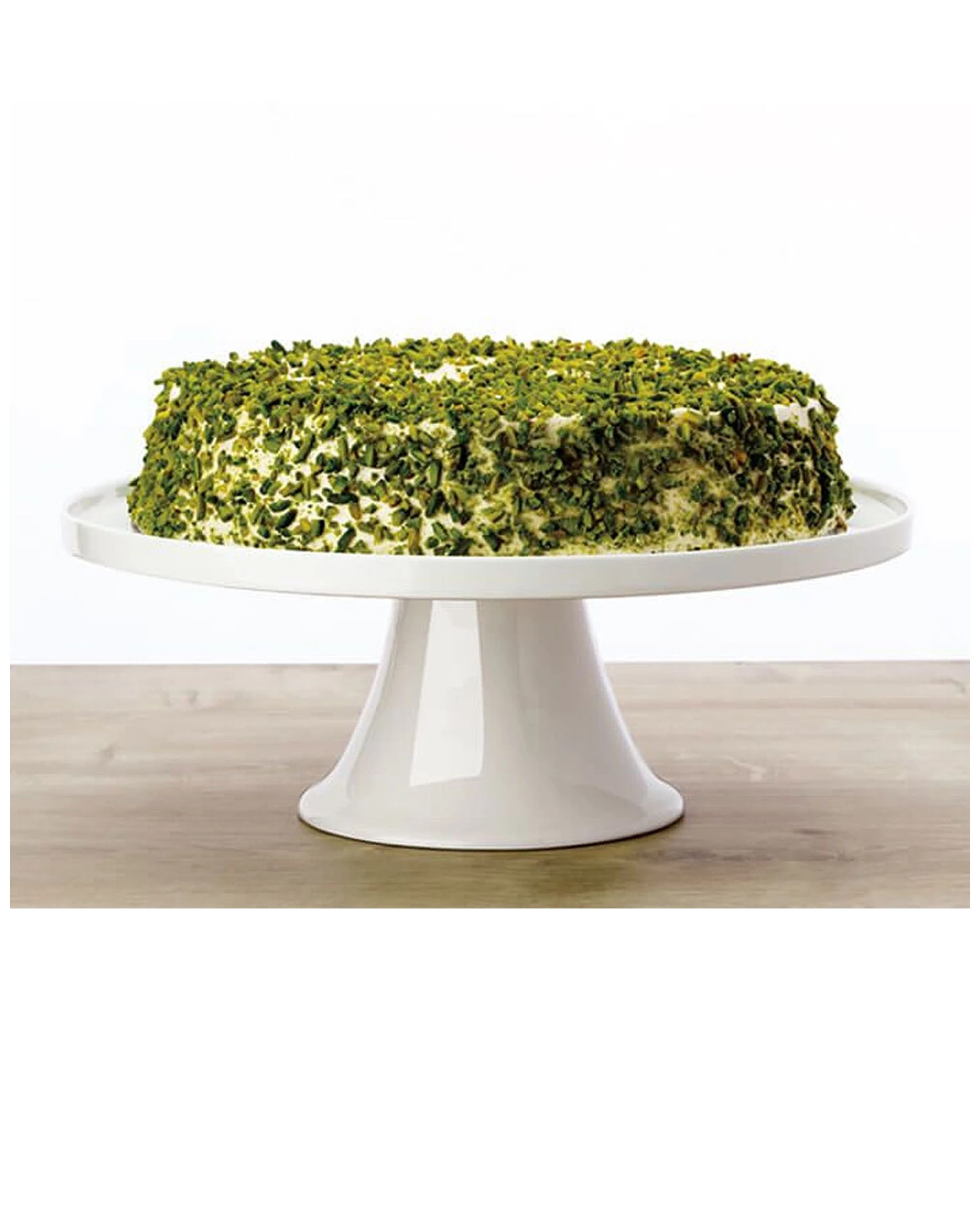 3 Maxwell & Williams Basics 20cm Footed Cake Stand Porcelain Dishwasher Safe - White, 3 of 3