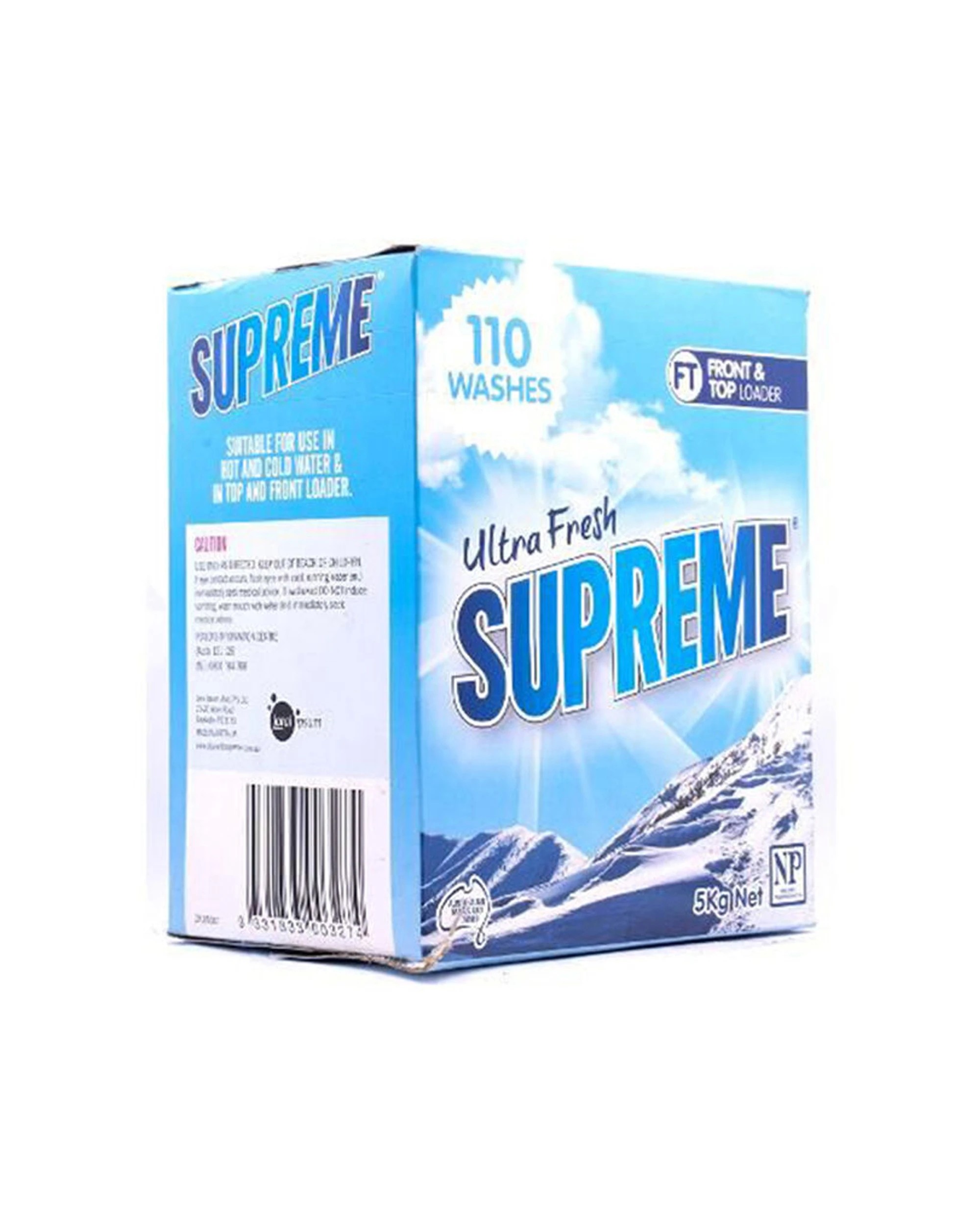 2 Supreme 2PK Laundry Powder Ultra Concentrated Washing Powder 5kg Pack - Multi, 2 of 4