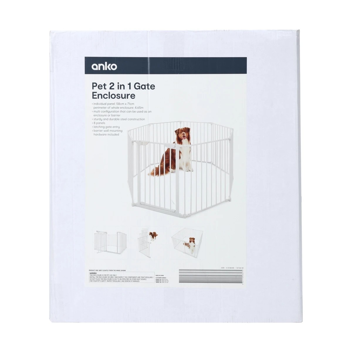 9 Pet 2-in-1 Gate and Enclosure, 9 of 10