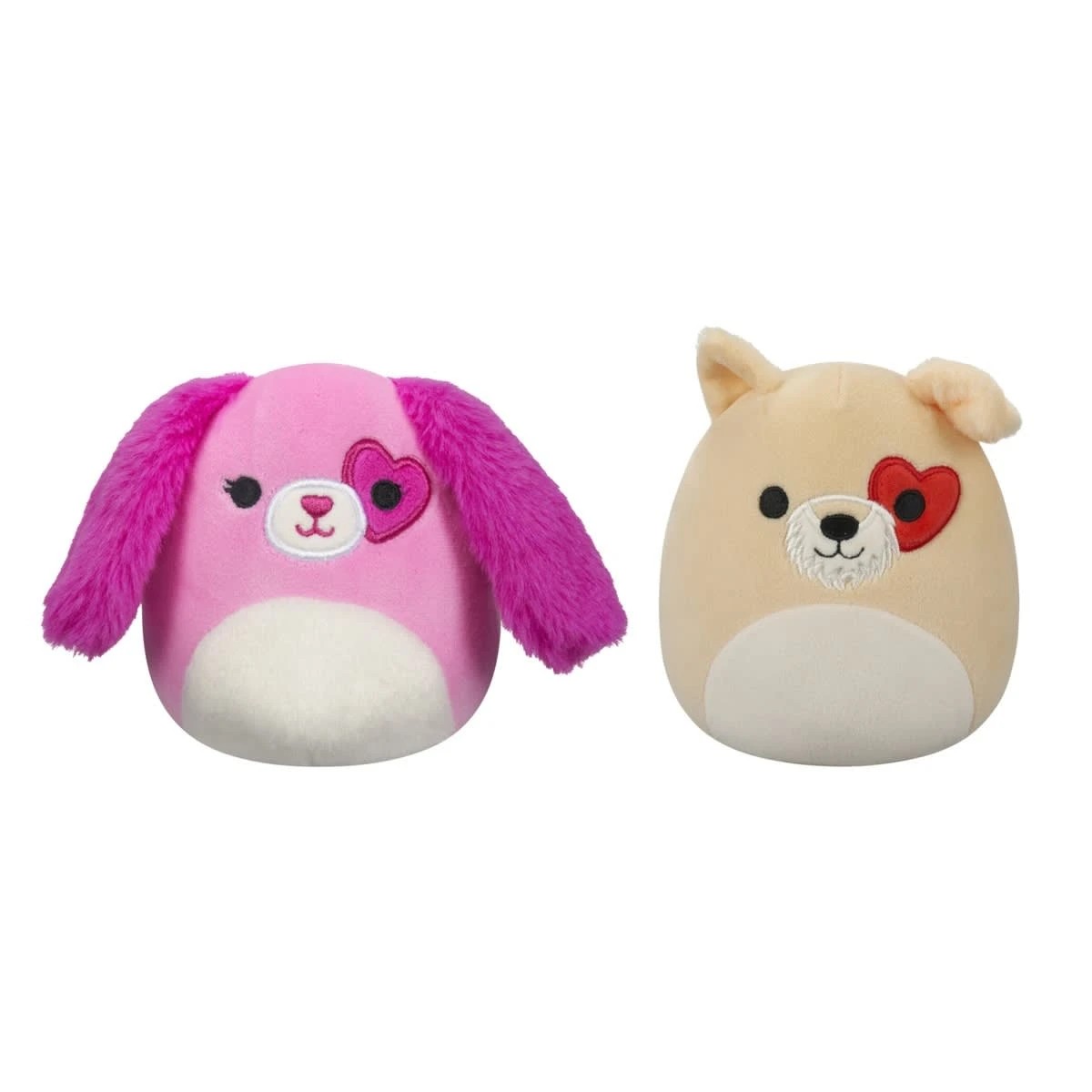 4 19cm 2 Pack Squishmallows Love BFF's Plush Toy - Assorted, 4 of 5