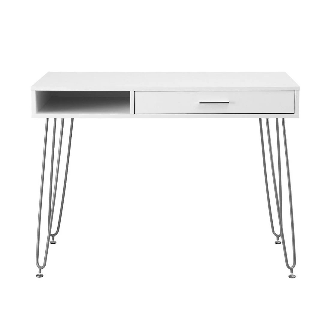 3 Artiss Computer Desk Drawer Cabinet Home Office Desks Workstation 100cm - White, 3 of 6