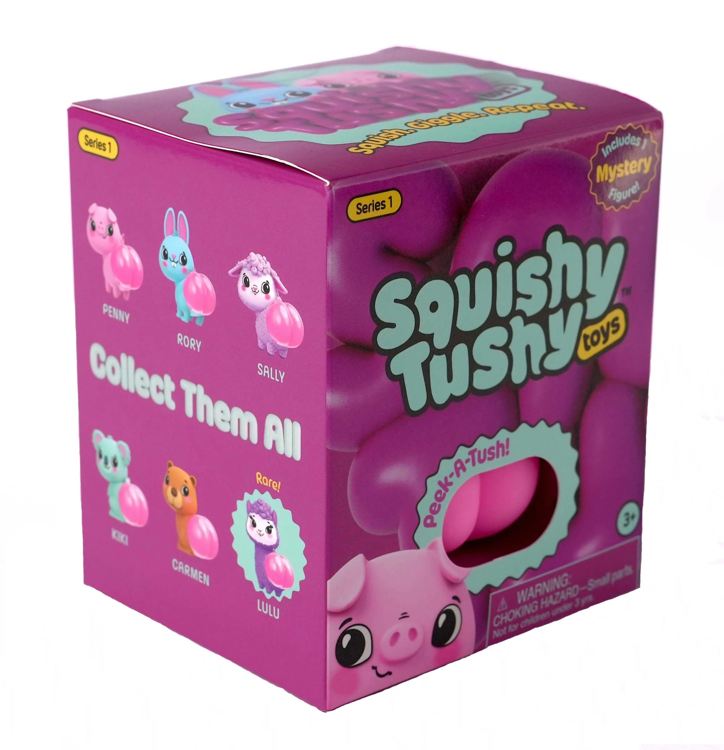 4 Squishy Tushy 3in. Single Blind Box Series 1 - Assorted, 4 of 9