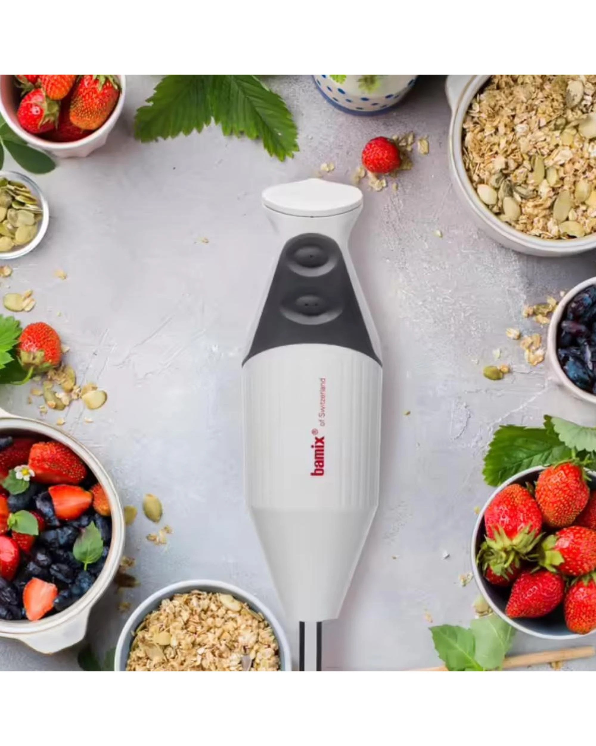 10 Bamix SwissLine Immersion Blender 200W  Light Grey, 10 of 10