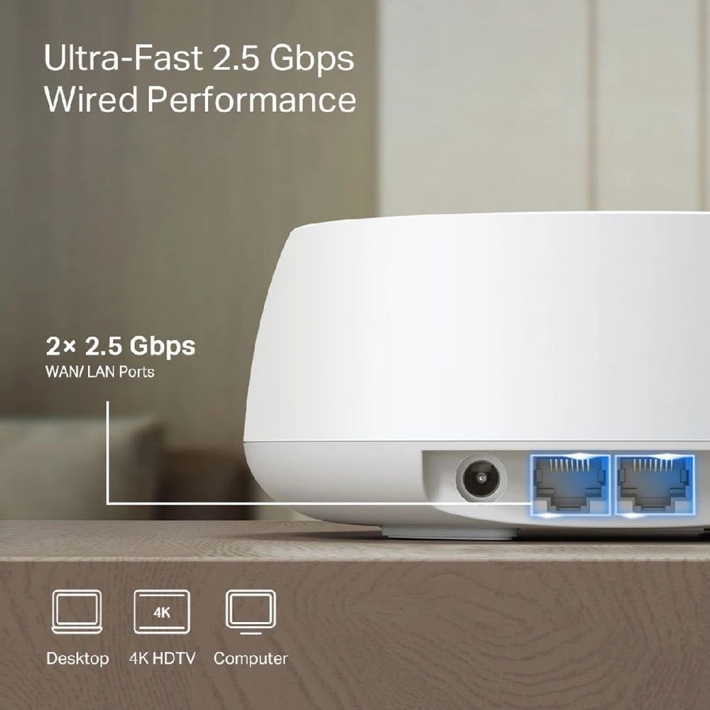 5 TP-Link BE25 Whole Home Mesh WiFi 7 System 3 Pack, 5 of 7