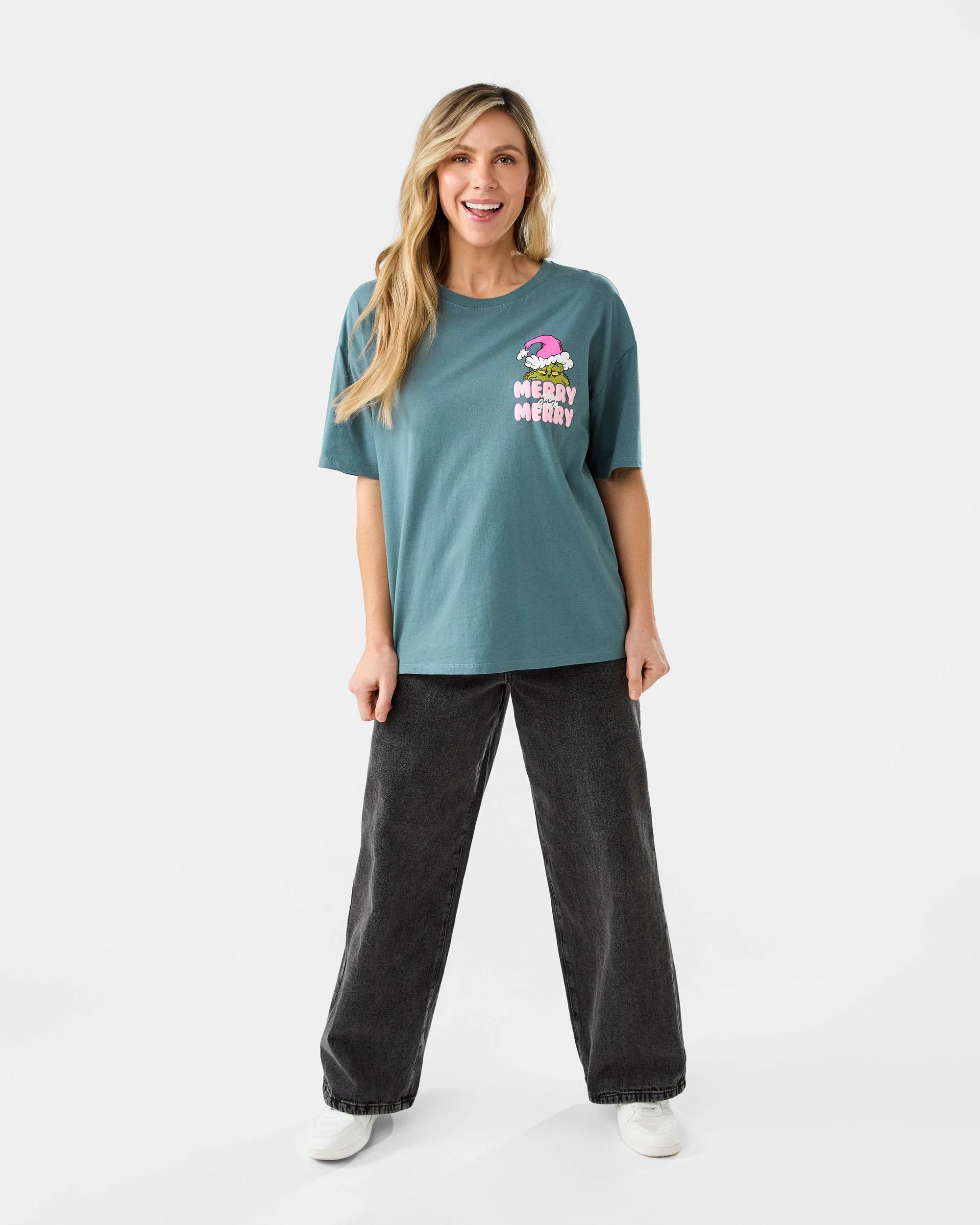 7 The Grinch License Christmas Short Sleeve T-shirt Grnchxmas, 7 of 7