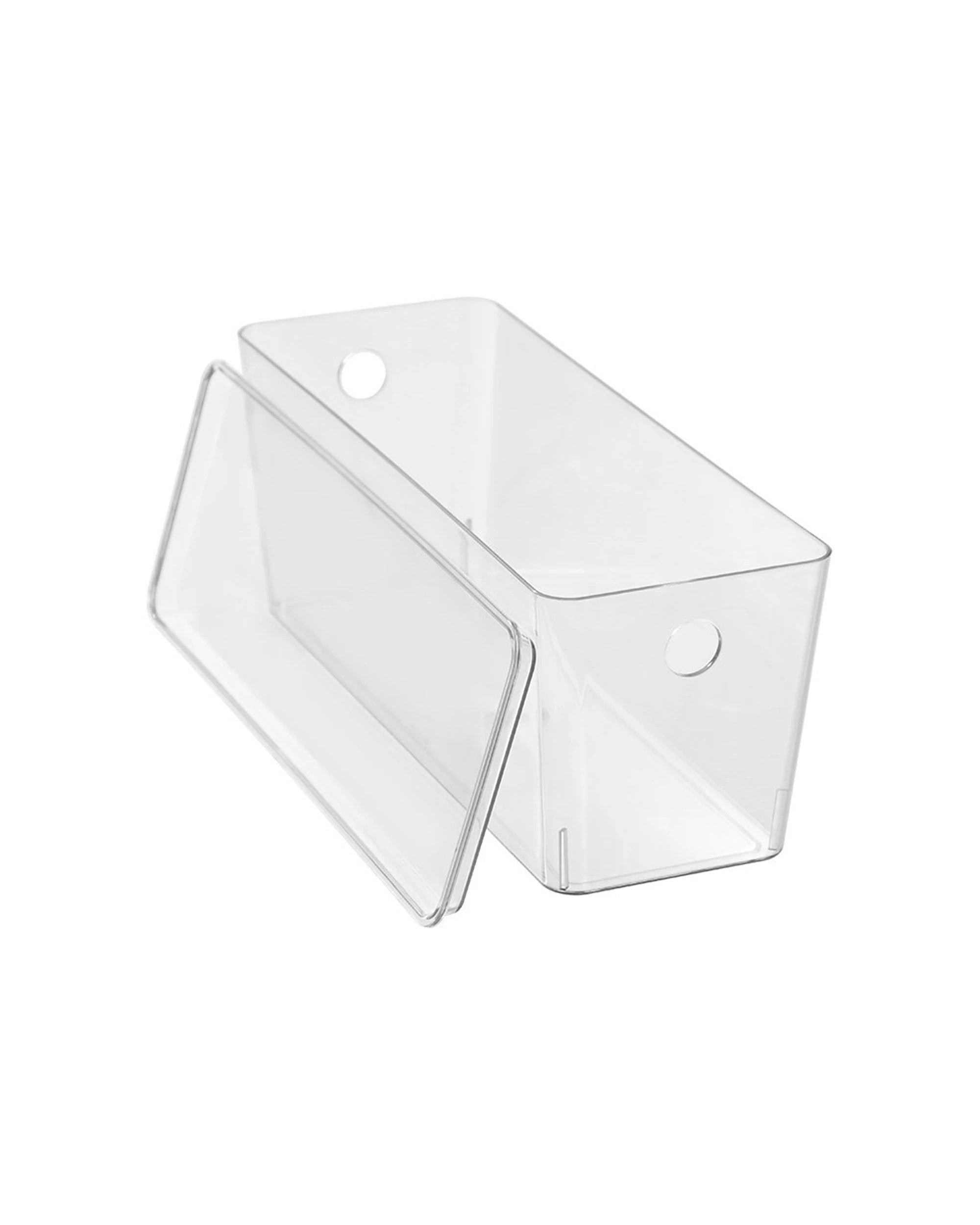 6 Boxsweden Crystal Tidy Box Container With Lid 5L-35cm 8PK Lidded Stackable
 - plain, 6 of 6