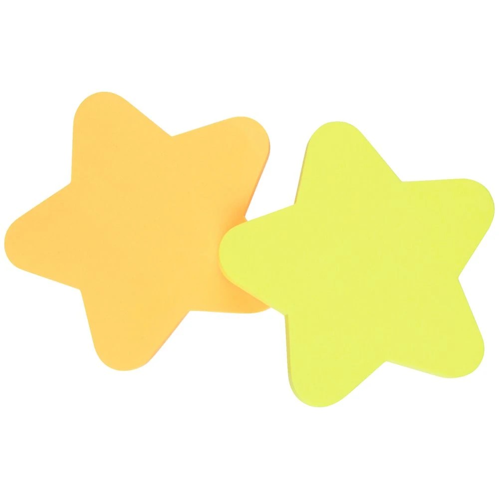 2 J.Burrows Stick-It Notes 70x70mm Stars 2 Pack, 2 of 2