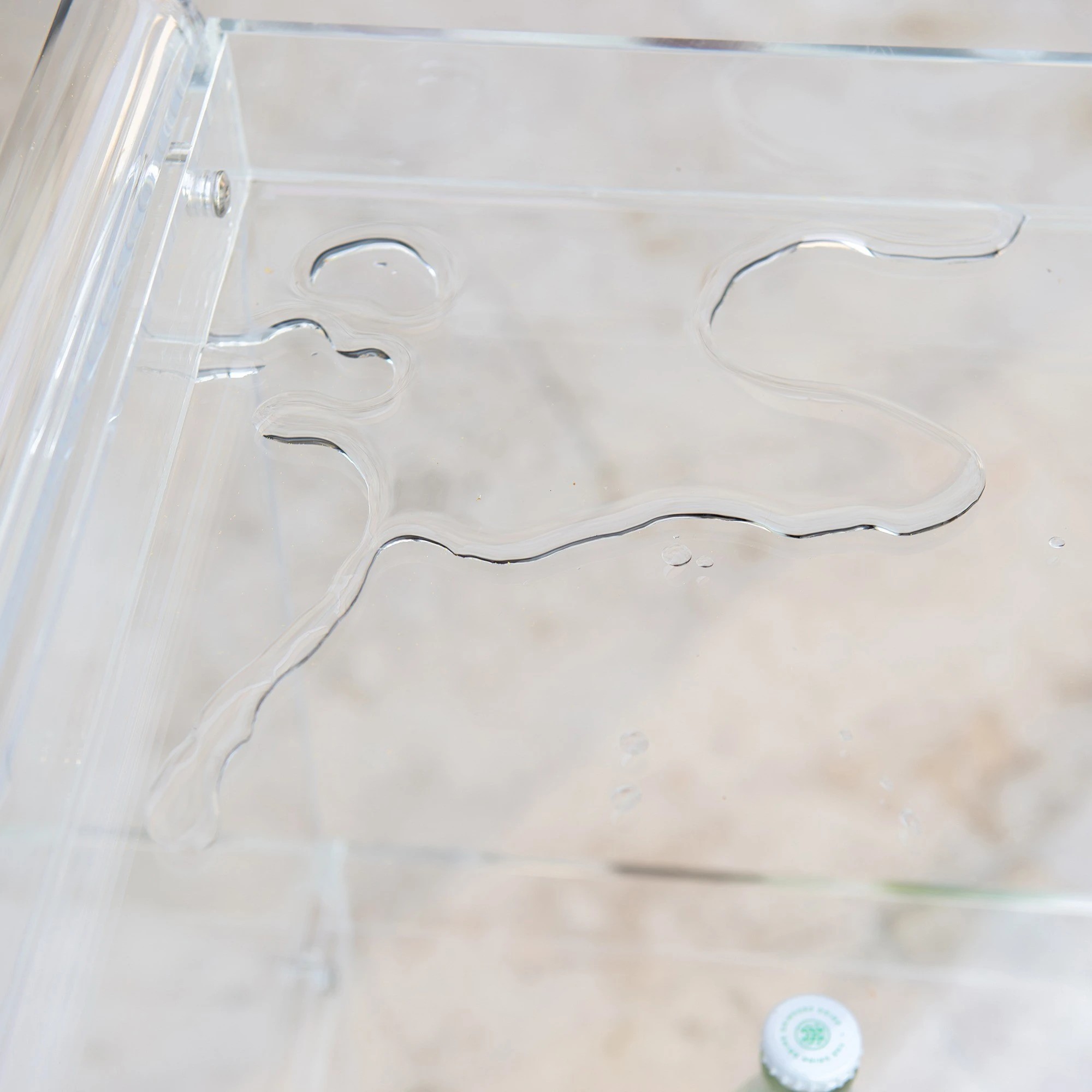 5 Hudson 3 Tier Acrylic Bar Cart - Clear, 5 of 10