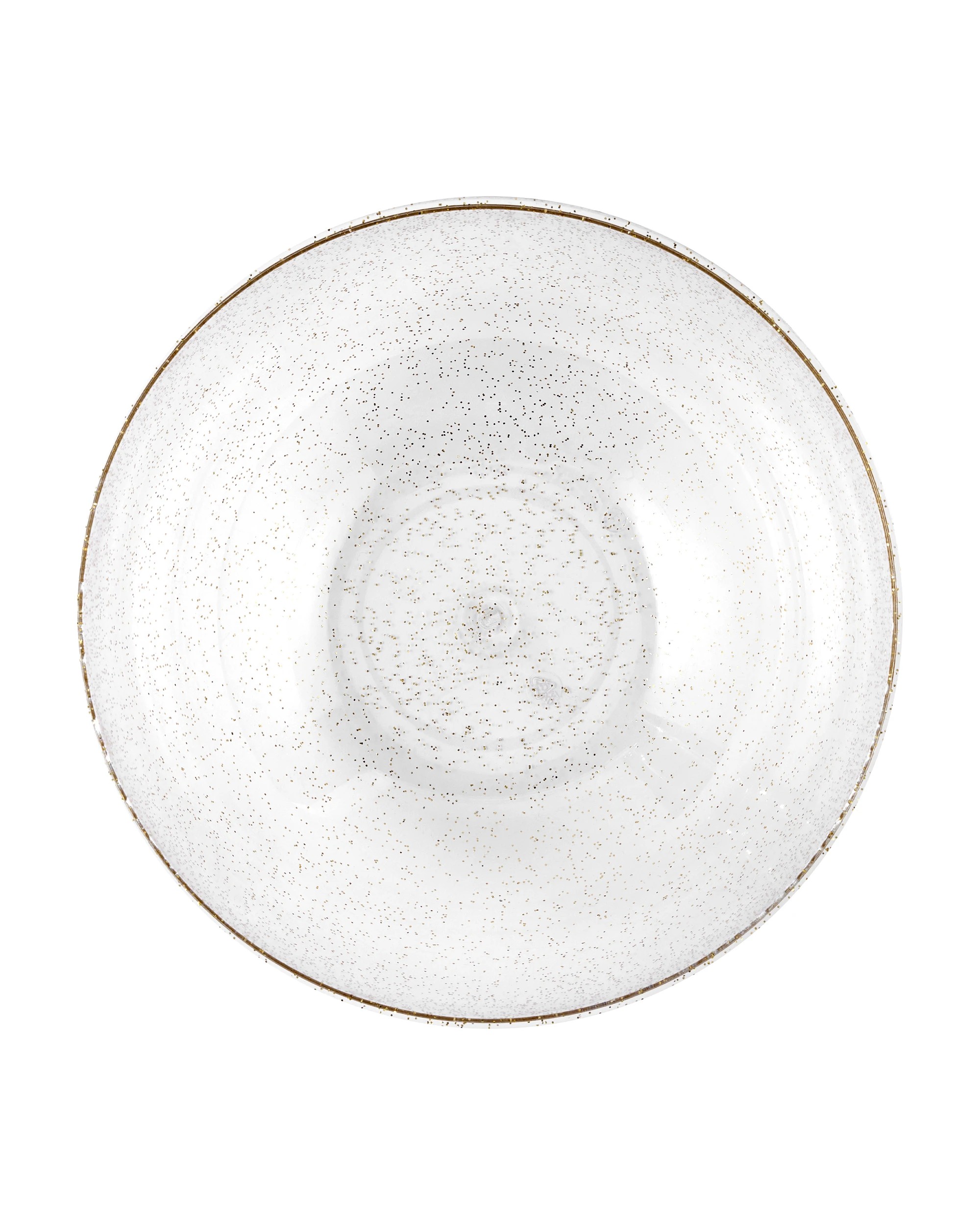 3 Reuseable Gold Look Glitter Bowl, 3 of 4