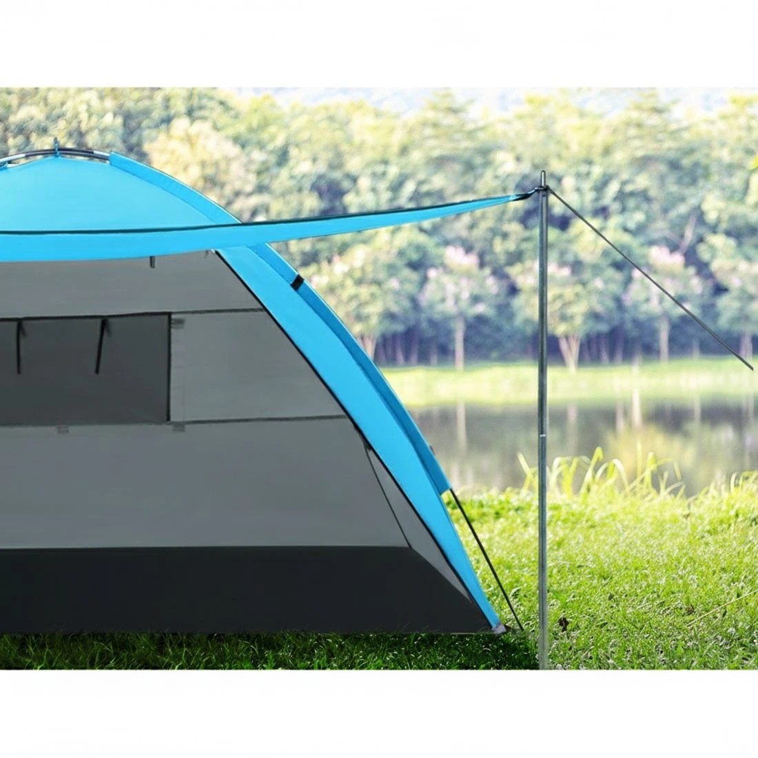 6 Weisshorn Camping Tent Beach Portable Hiking Sun Shade Shelter Fishing 4 - Blue, 6 of 6