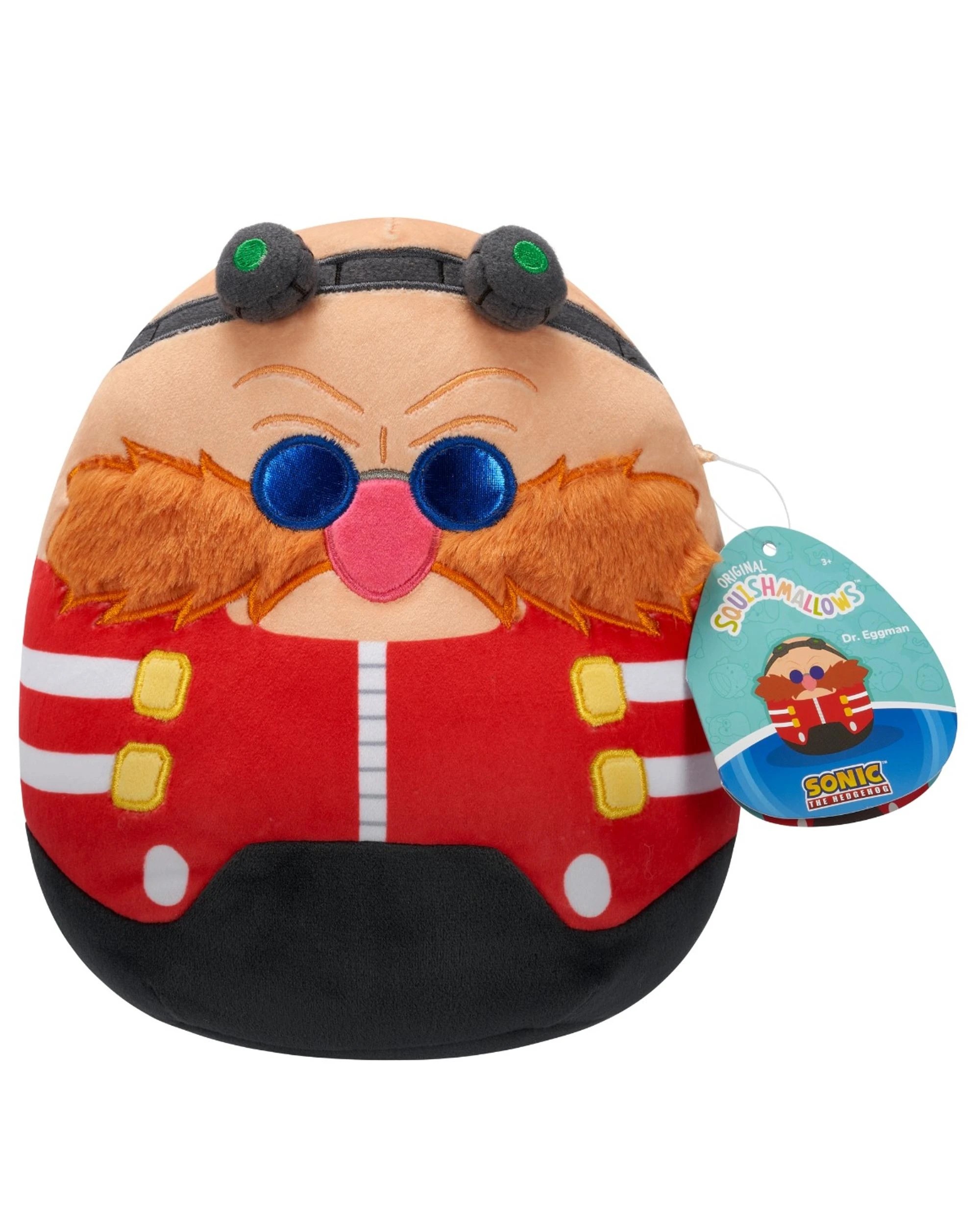 1 Squishmallows Sega Sonic the Hedgehog Dr Eggman 8 inch Plush, 1 of 5