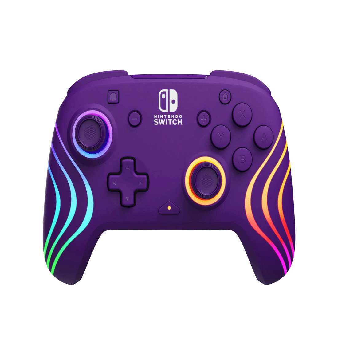 1 PDP Afterglow Wave Wireless Controller Purple- Nintendo Switch - Purple, 1 of 6