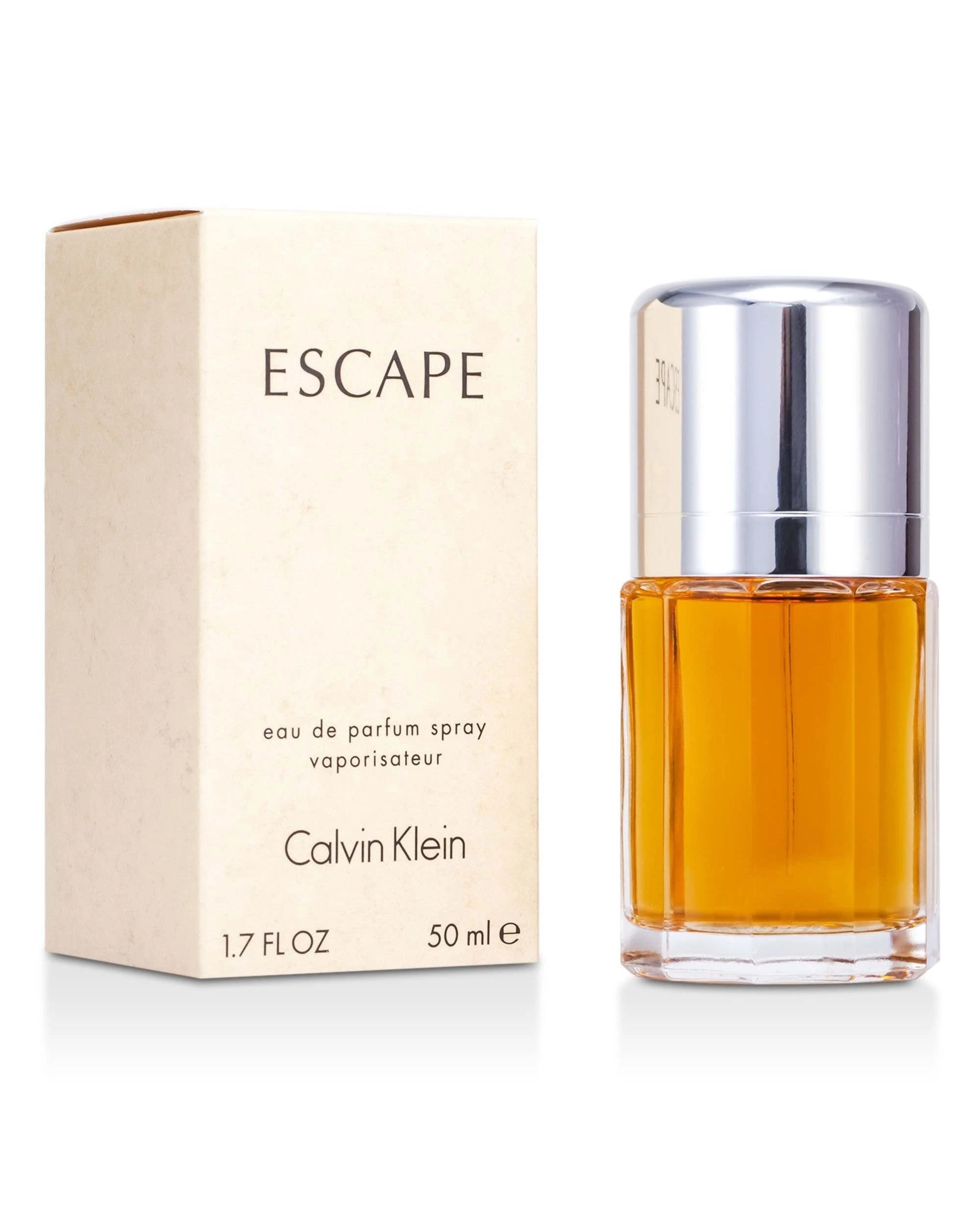 1 Calvin Klein Escape Womens Eau De Parfum Spray 100Ml Perfume For Women Edp - Yellow, 1 of 2
