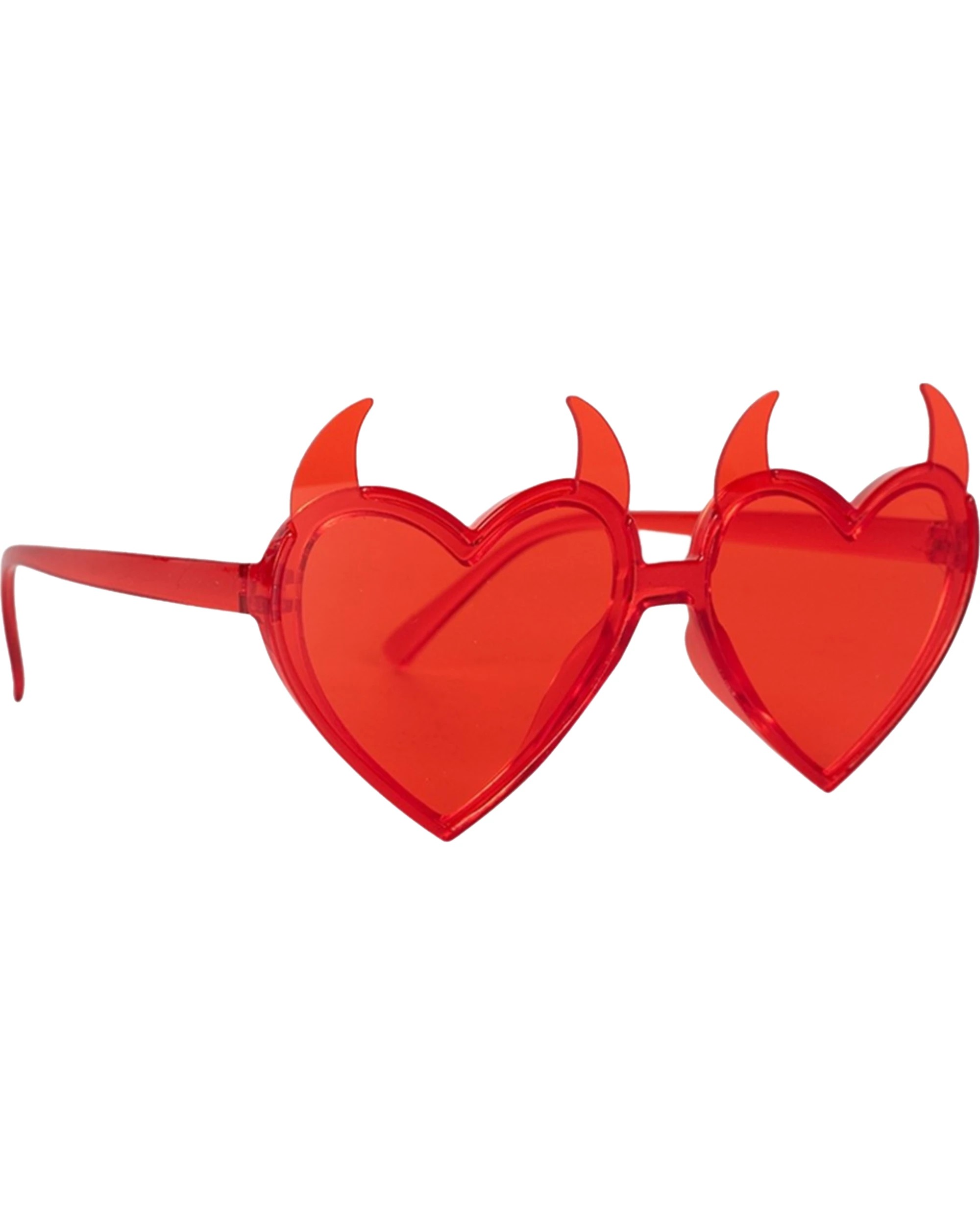 2 Oceana Horned Devil Party Glasses - One Size - Red, 2 of 4