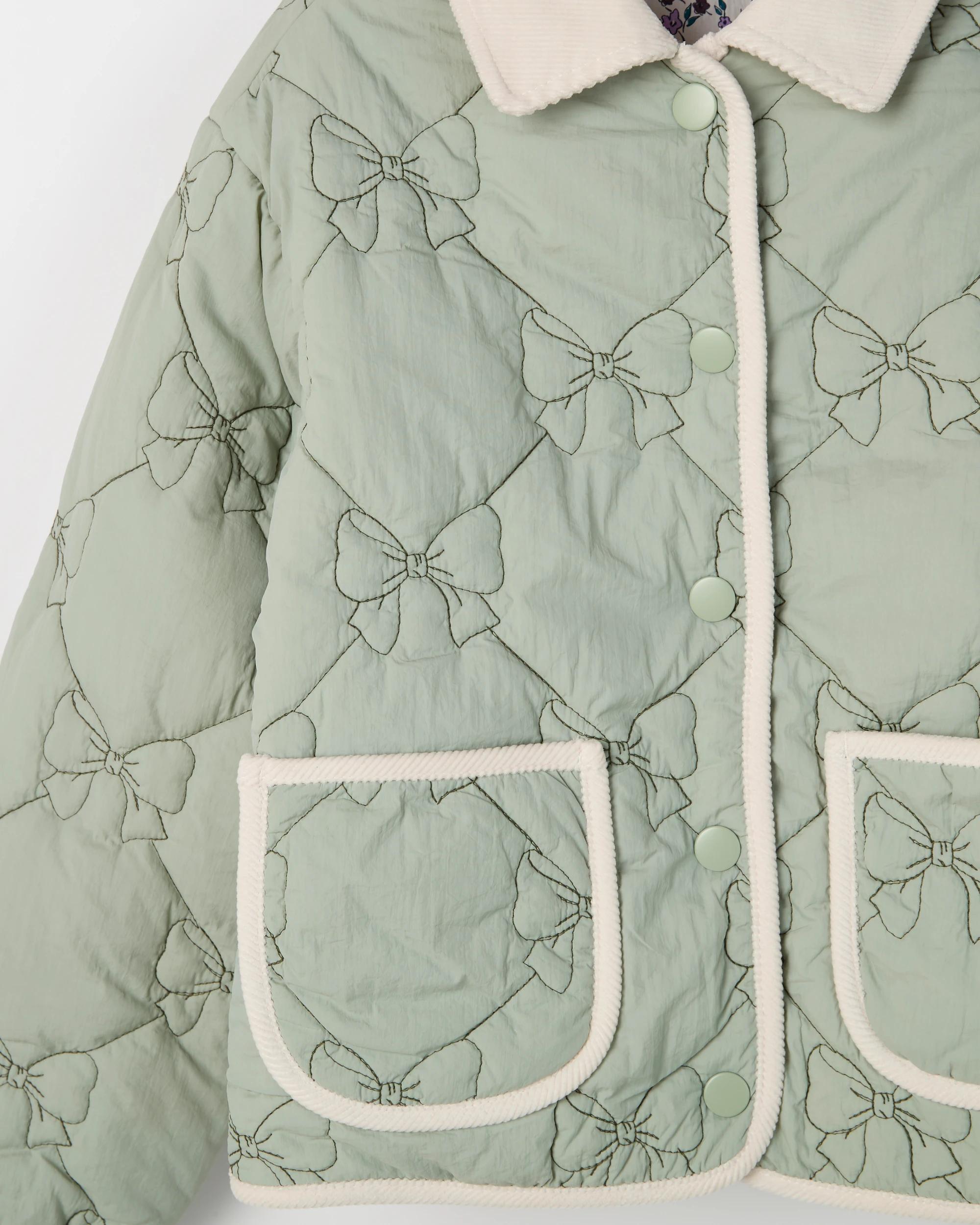 8 Target Kids Reversible Quilted Jacket SAGE, 8 of 8