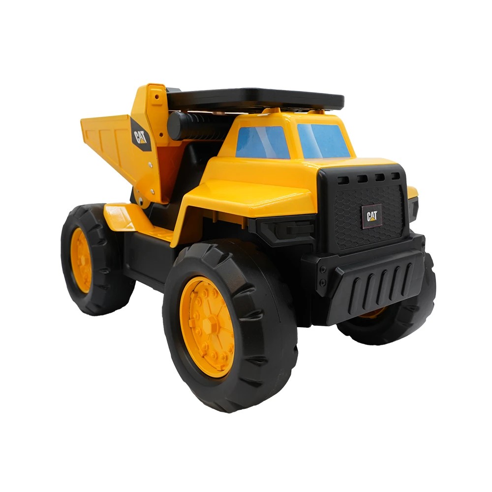 8 CAT Play and Ride Dump Truck - Yellow, 8 of 9