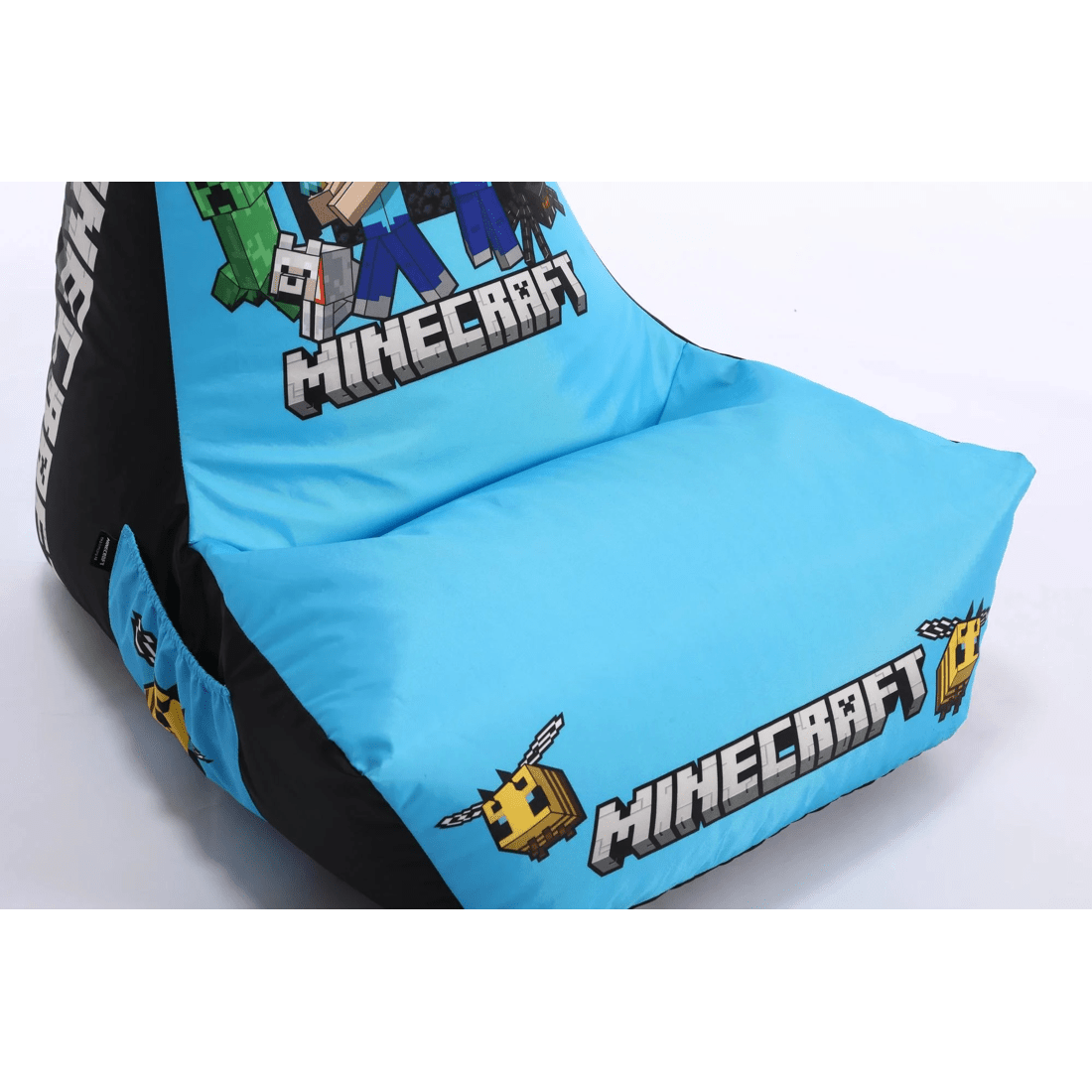 4 Minecraft High Back Bean Bag Cover - Blue, 4 of 10