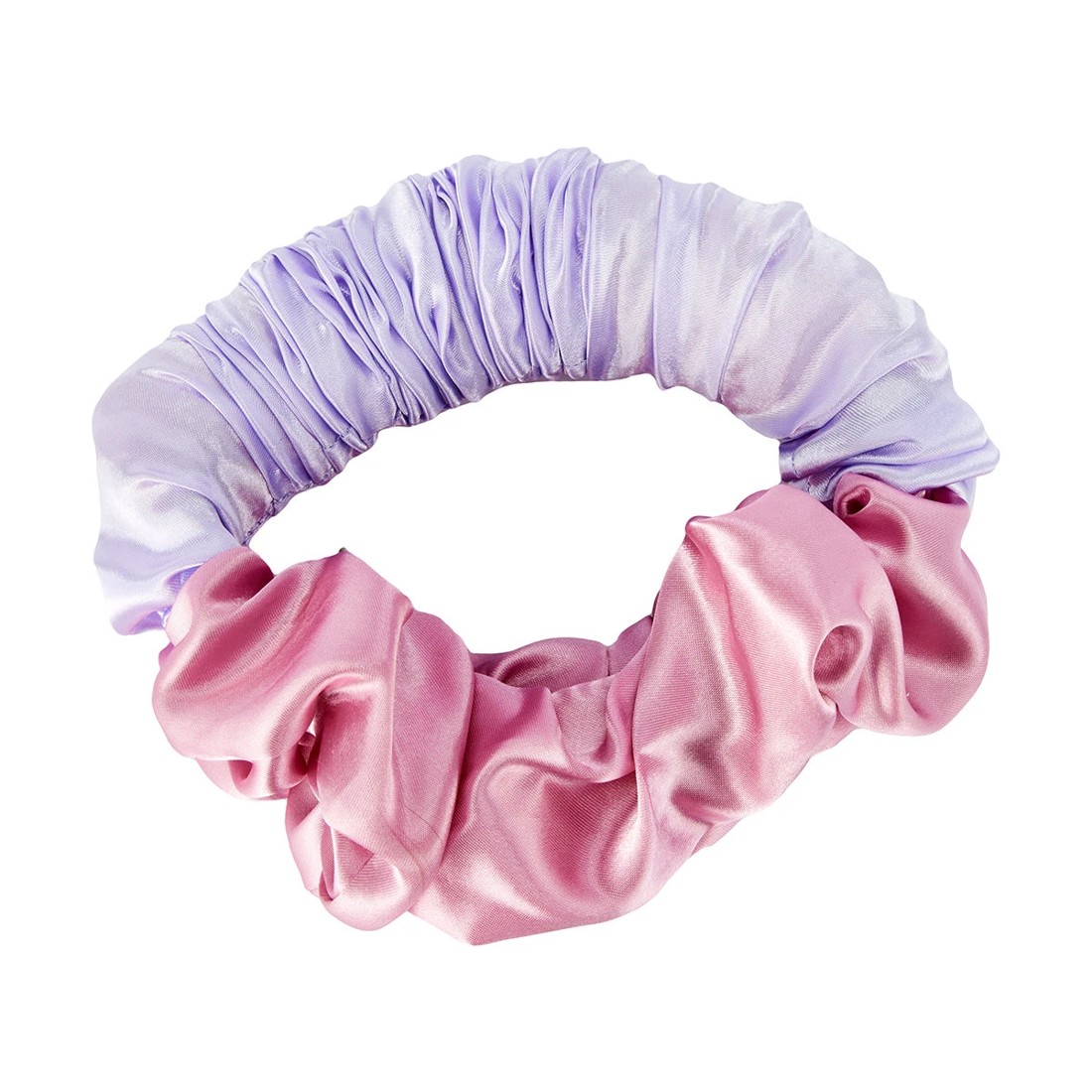 1 OXX Haircare Heatless Hair Scrunchie - Purple, 1 of 5
