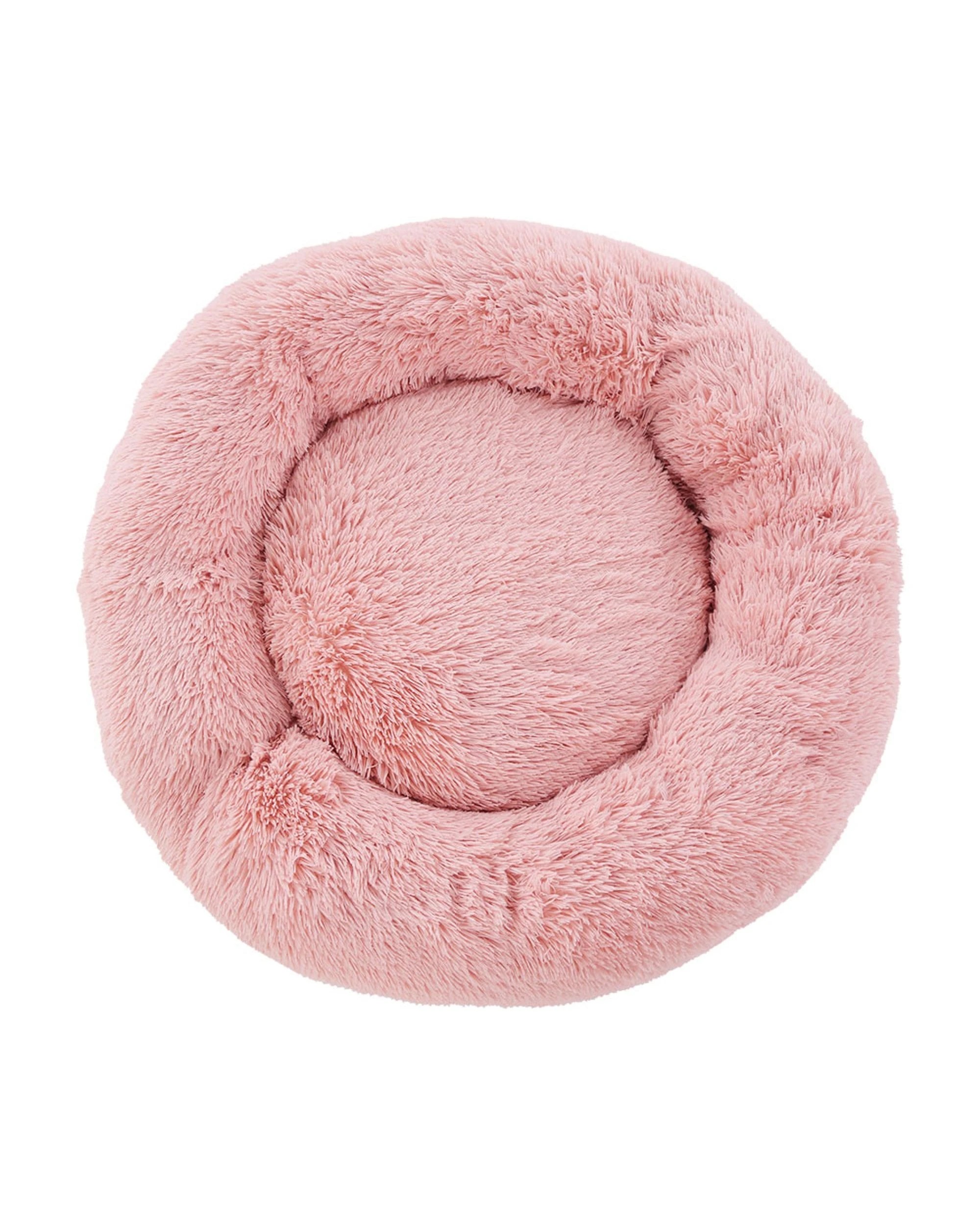 3 i.Pet Pet Bed Dog Cat 90cm Large Calming Soft Plush - Pink, 3 of 5