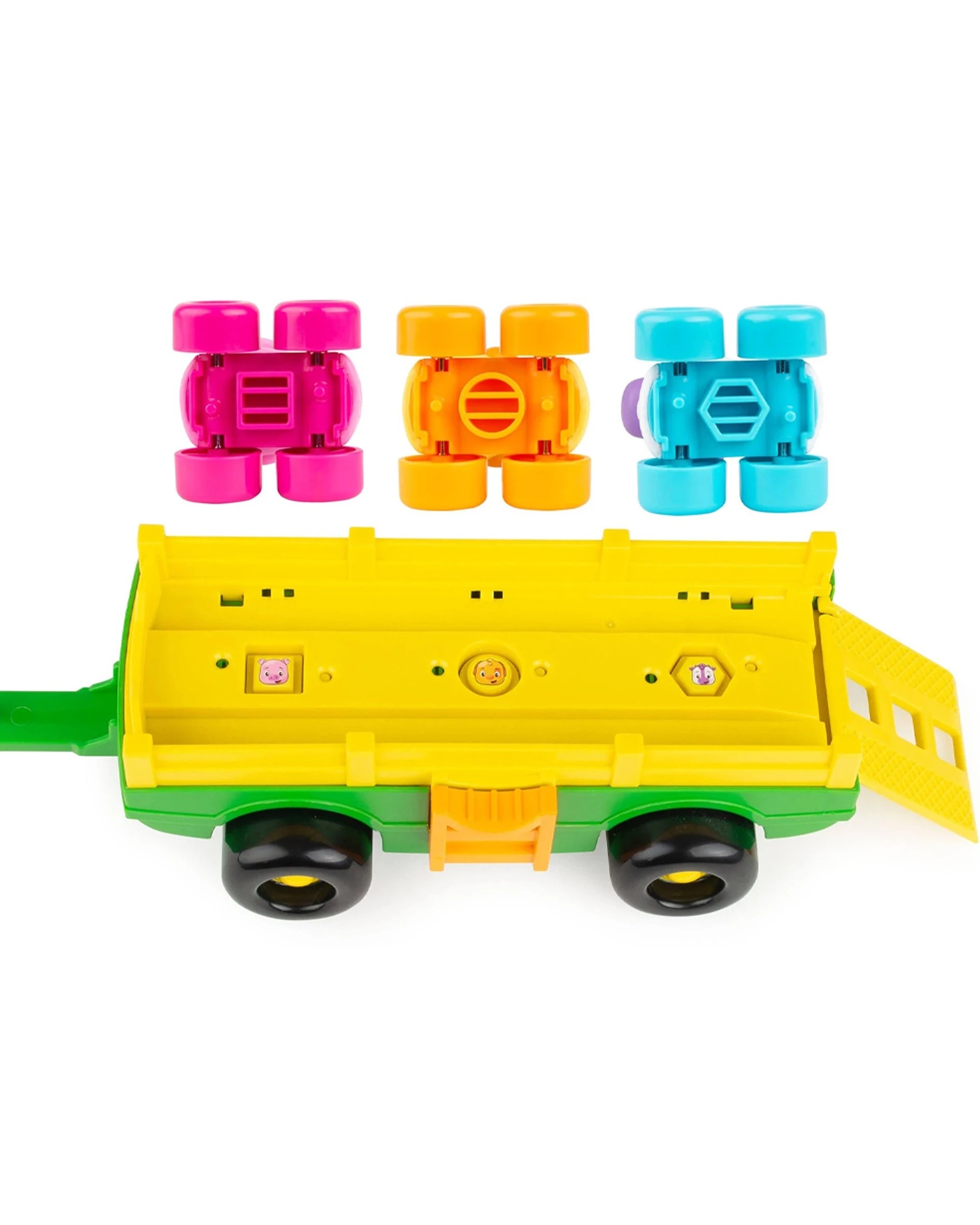 6 John Deere Animal Sounds Wagon Ride Interactive Kids Toy With Farm Music - Multi, 6 of 8
