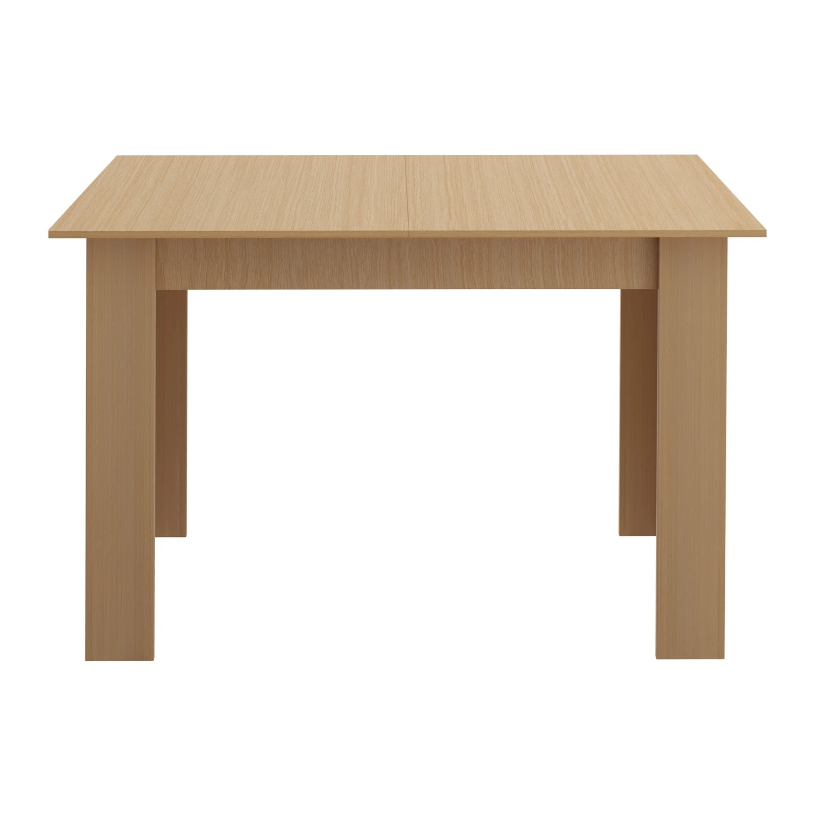 7 Oikiture 160cm Extendable Dining Table Kitchen Restaurant Cafe Table
 - Natural, 7 of 8