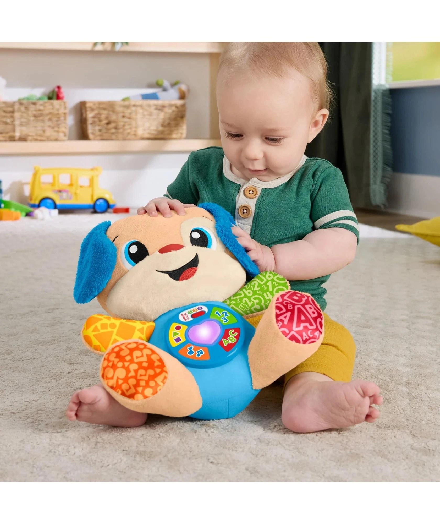 3 Fisher-Price Laugh & Learn Smart Stages Puppy - Blue, 3 of 5