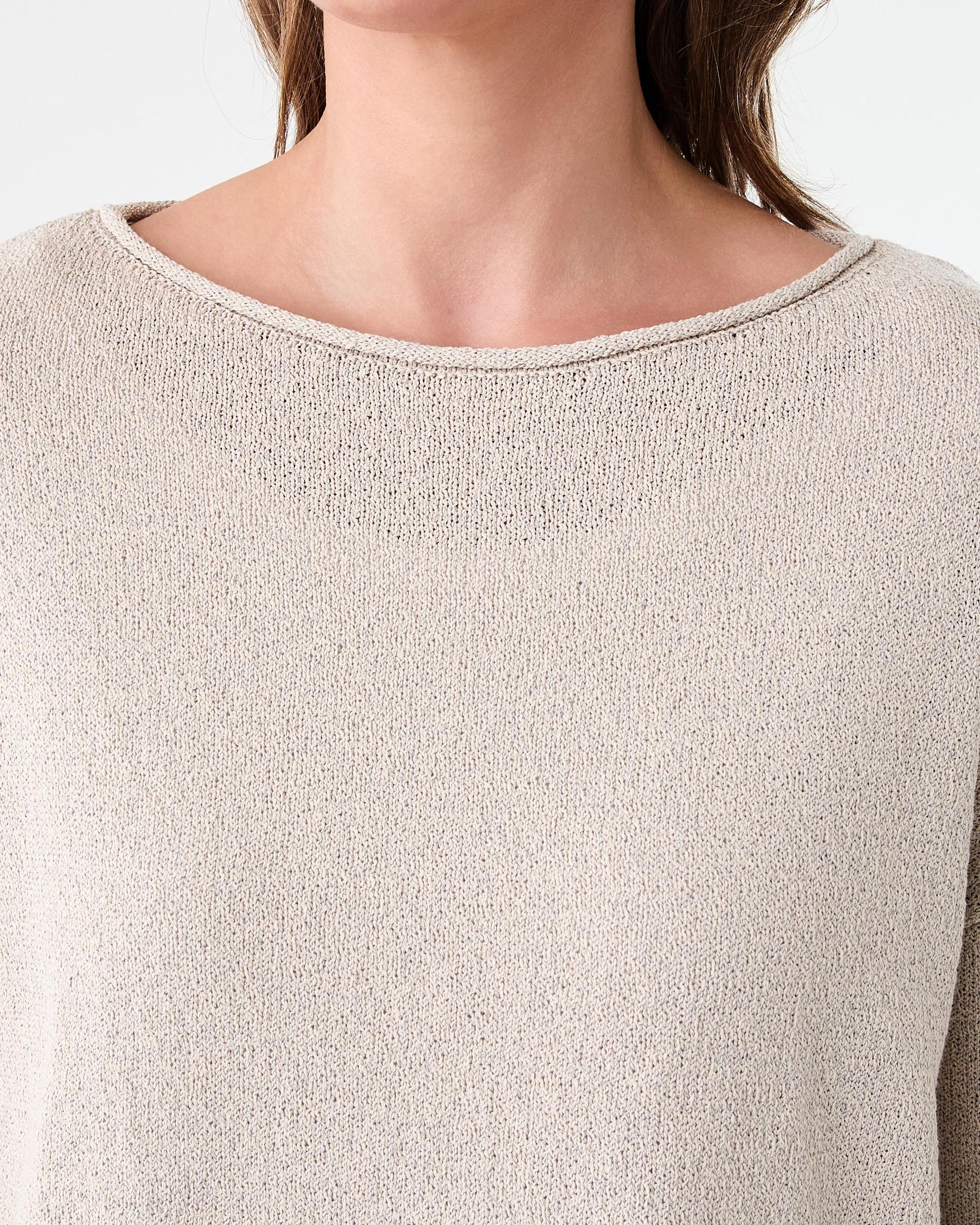 5 Boatneck Pullover Nat Beige, 5 of 6