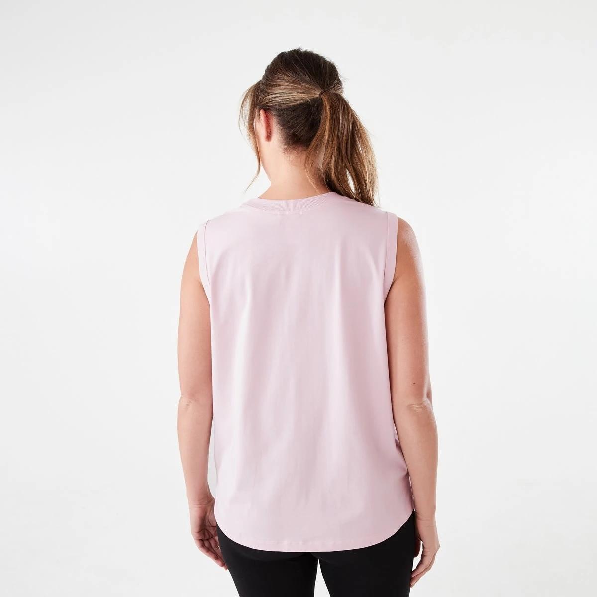 3 Active Womens Muscle Tank Aura Pink, 3 of 6