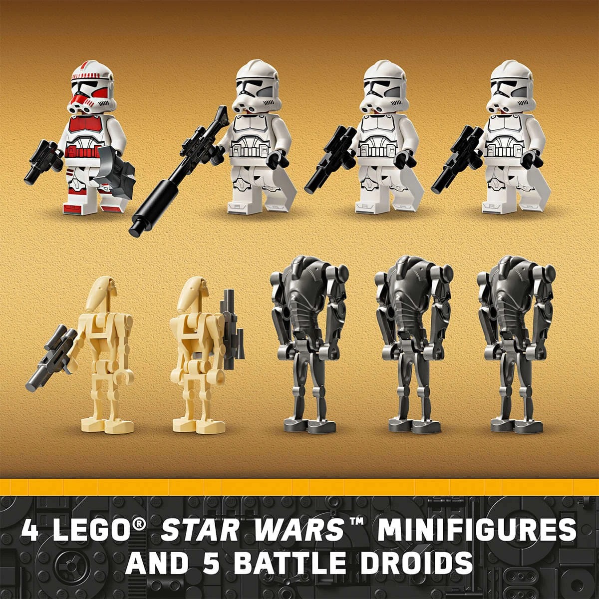 5 LEGO Star Wars Clone Trooper & Battle Droid Battle Pack 75372, 5 of 10