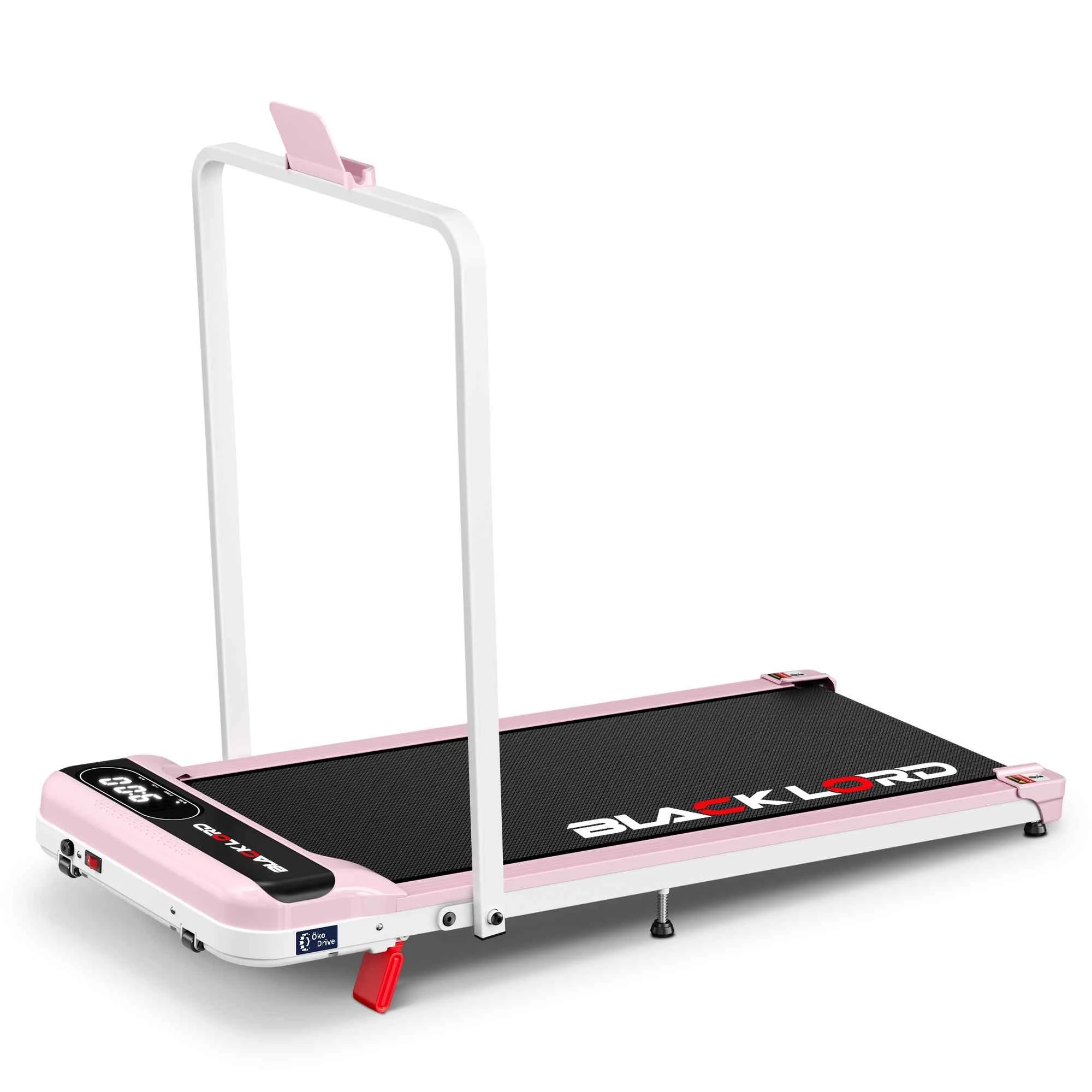 1 Black Lord Treadmill Electric Walking Pad Folding Incline Remote Control - Pink, 1 of 10