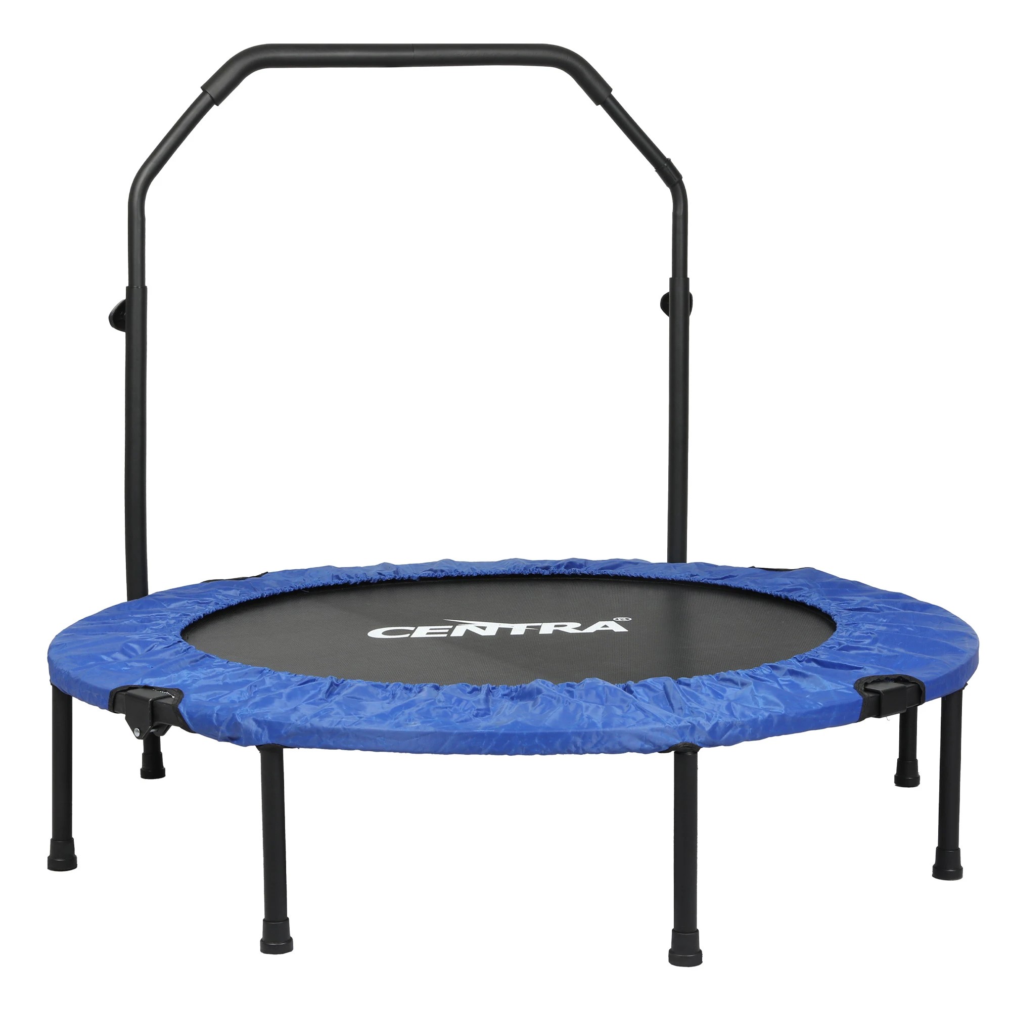2 Centra 48" Mini Trampoline Rebounder Folding Fitness Exercise Home Gym Indoor, 2 of 9