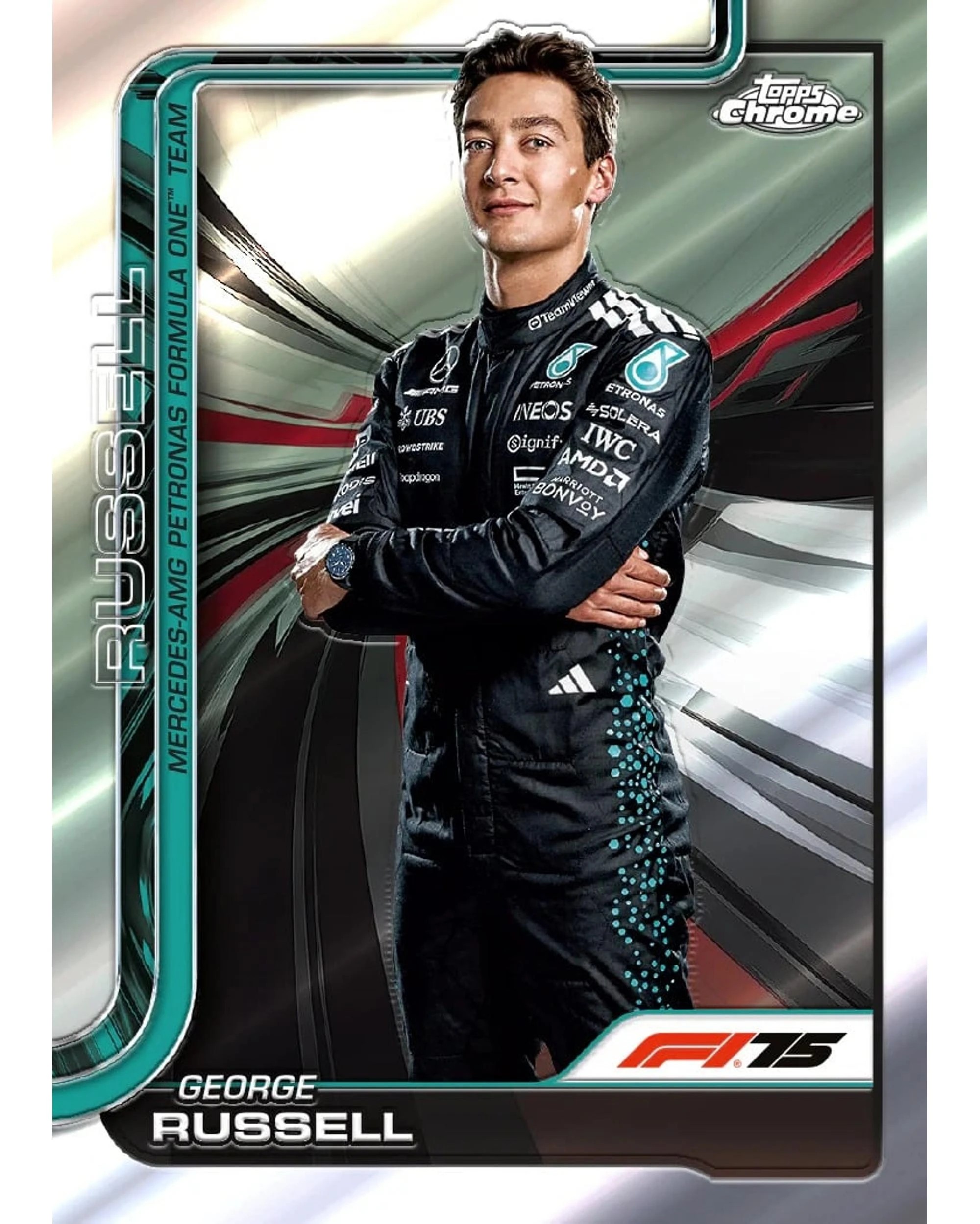 4 Topps 2025 Chrome Formula One Racing Value Blaster Box, 4 of 8