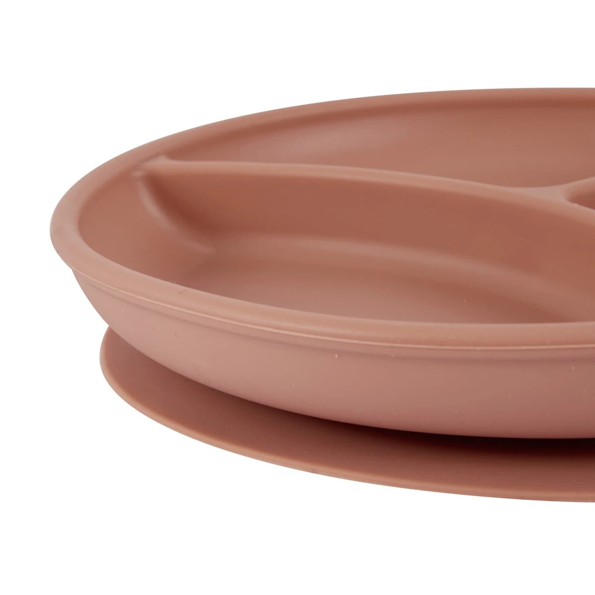 3 Silicone Suction Divided Plate - Assorted, 3 of 6