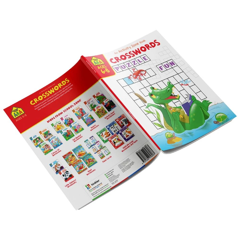 4 School Zone Activity Zone Crosswords, 4 of 4