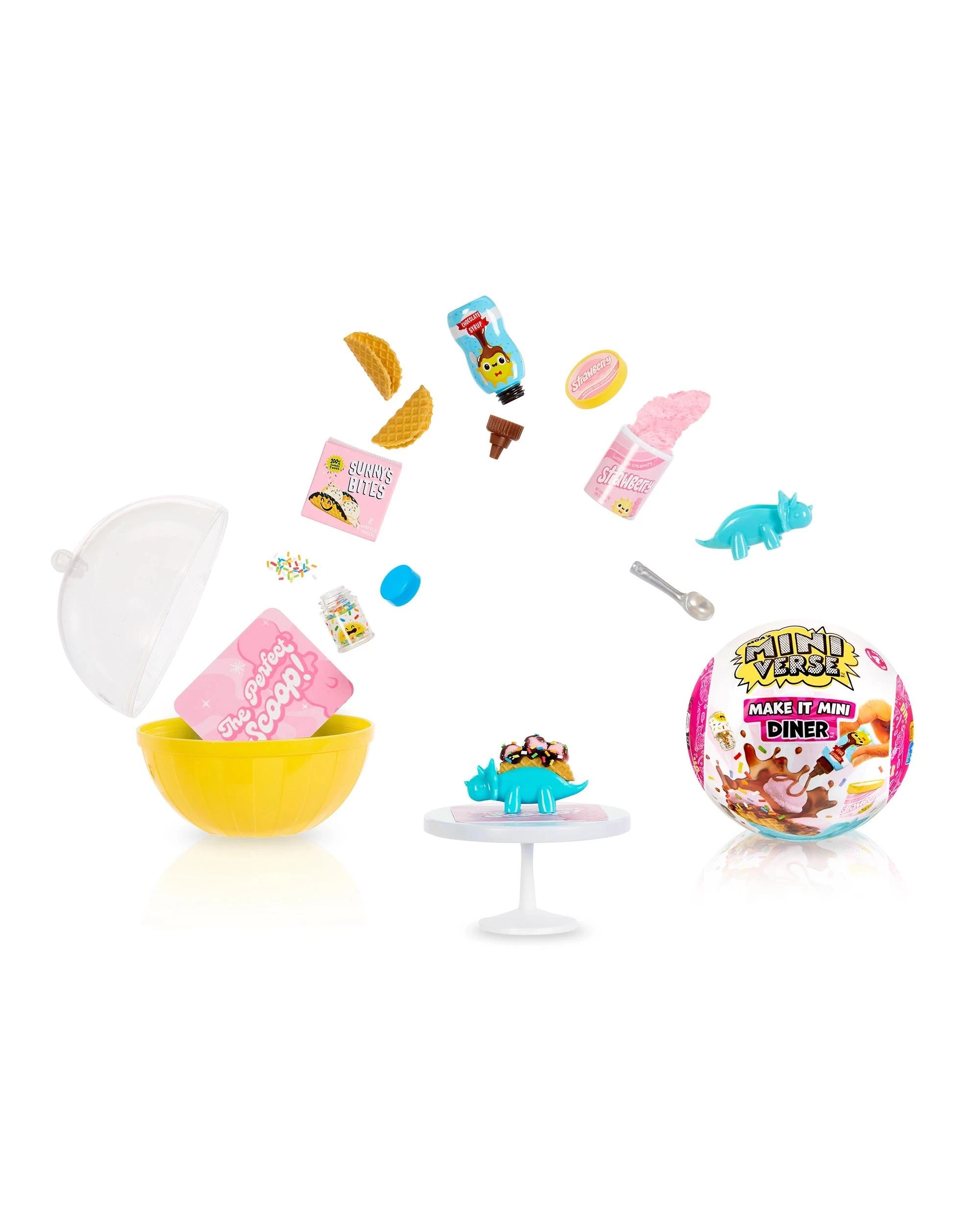 1 MGA's Miniverse- Make It Mini Foods: Diner PDQ Series 4 - Assorted - Multi, 1 of 7