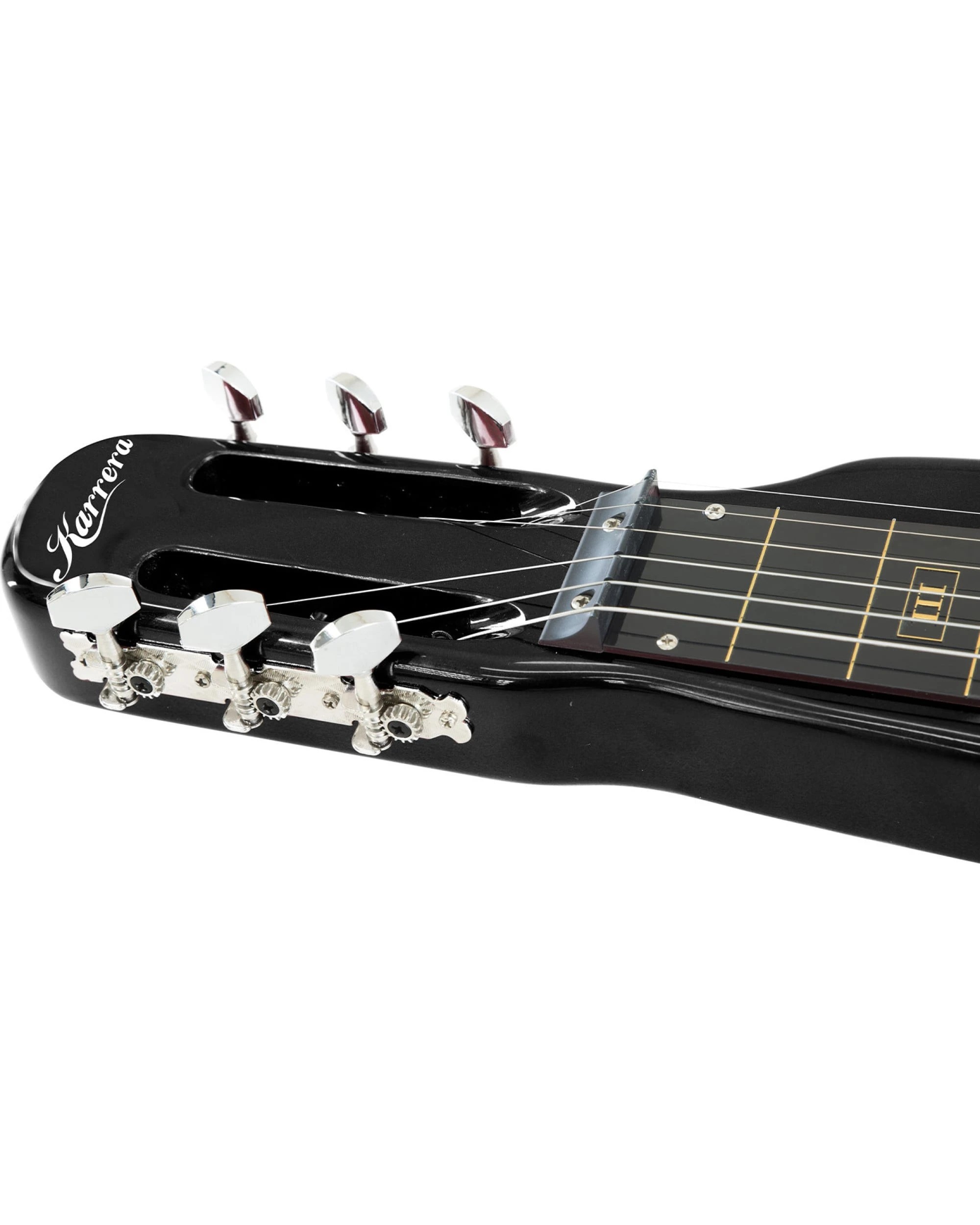 5 Karrera 29in 6 String Lap Steel Hawaiian Guitar Music Instrument - Black, 5 of 7